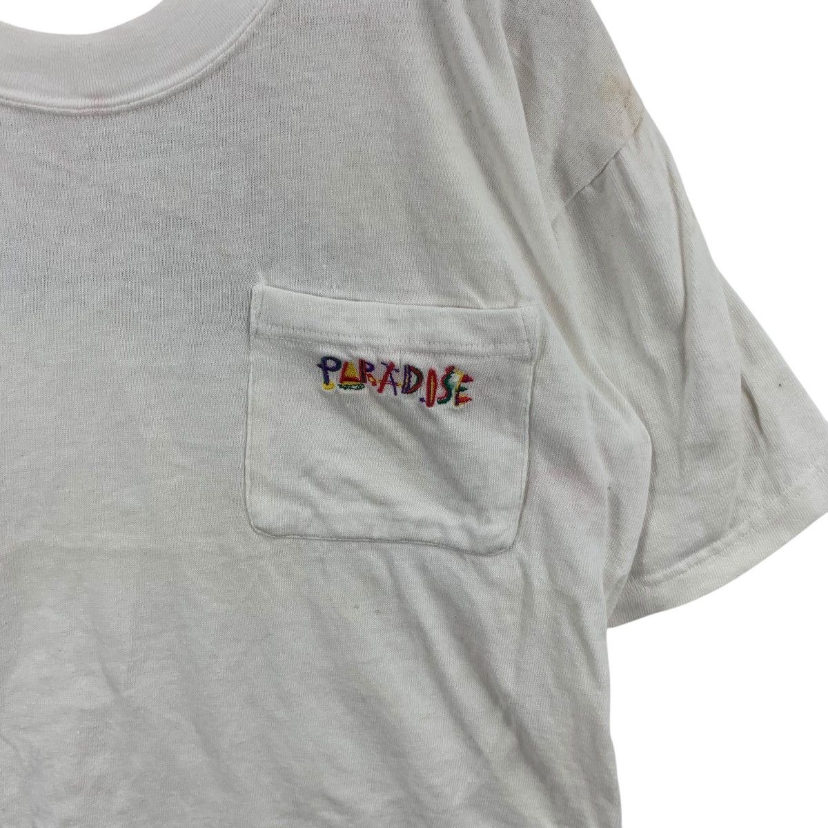 Paradise Vintage PARADISE ROOTS Sporting Goods Paradise Tee Shirt Top Size L / US 10 / IT 46 - 5 Thumbnail