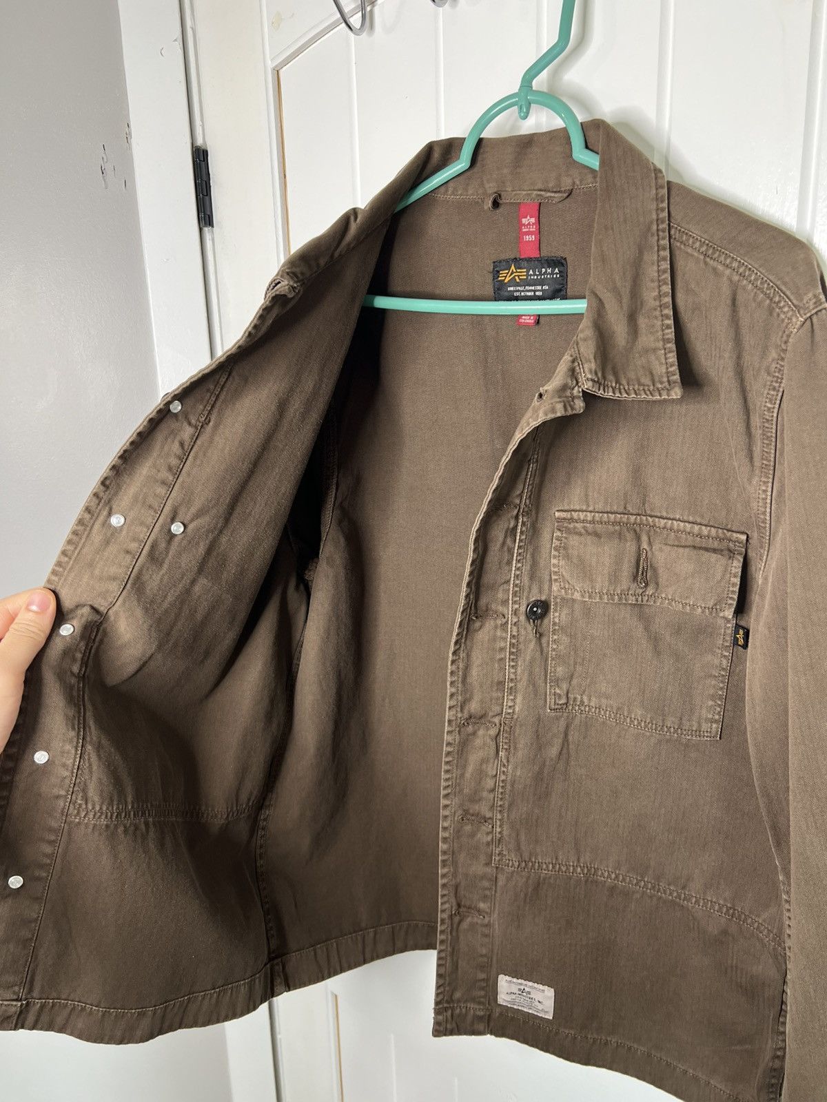 Alpha Industries ALPHA INDUSTRIES P44 Mod Shirt Jacket Size Medium Size US M / EU 48-50 / 2 - 11 Thumbnail
