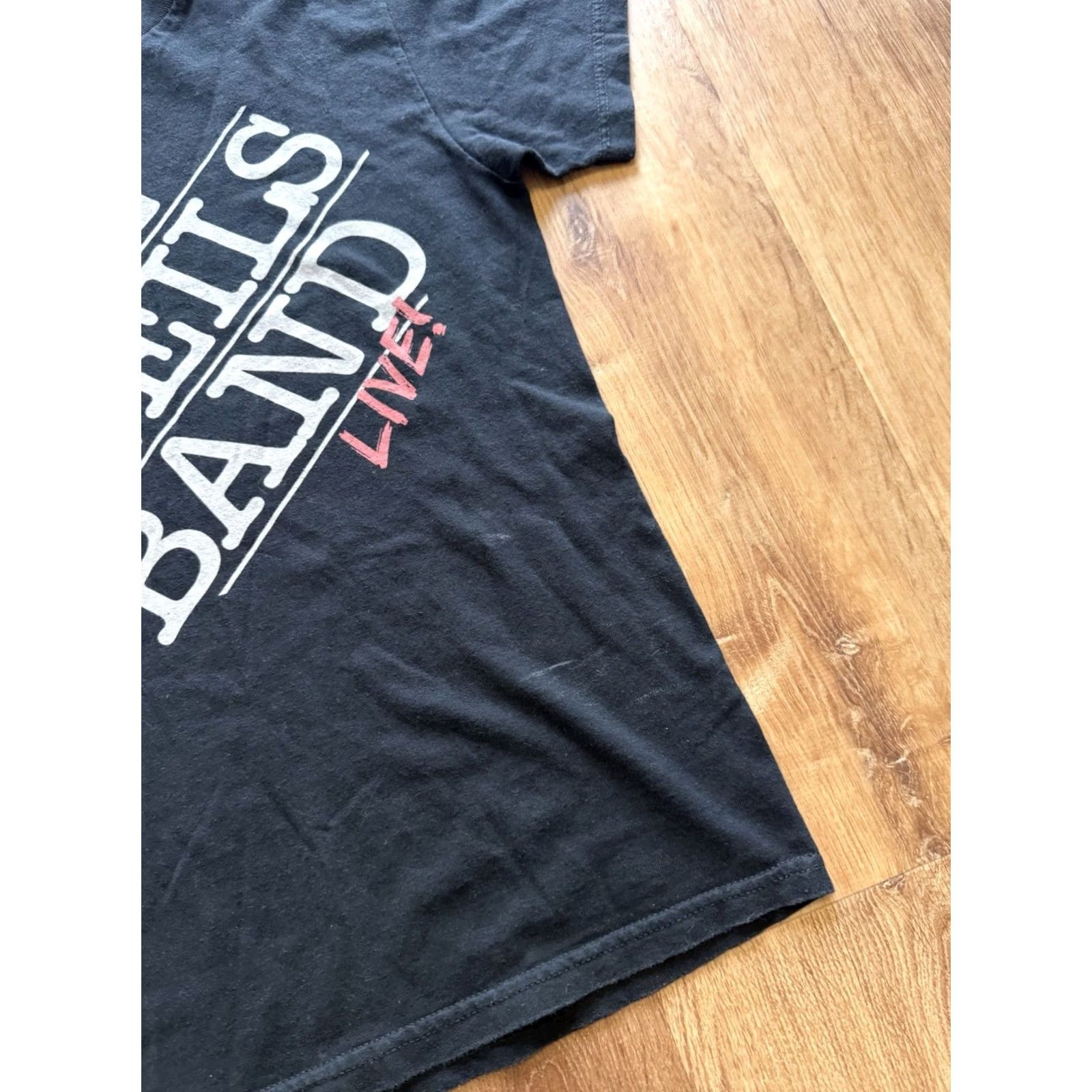 Doublet VINTAGE The J. Geils Band Live 2012 Double-Sided Concert T-shirt Small Black Men S Cotton T-Shirt Flaws Size US S / EU 44-46 / 1 - 6 Thumbnail