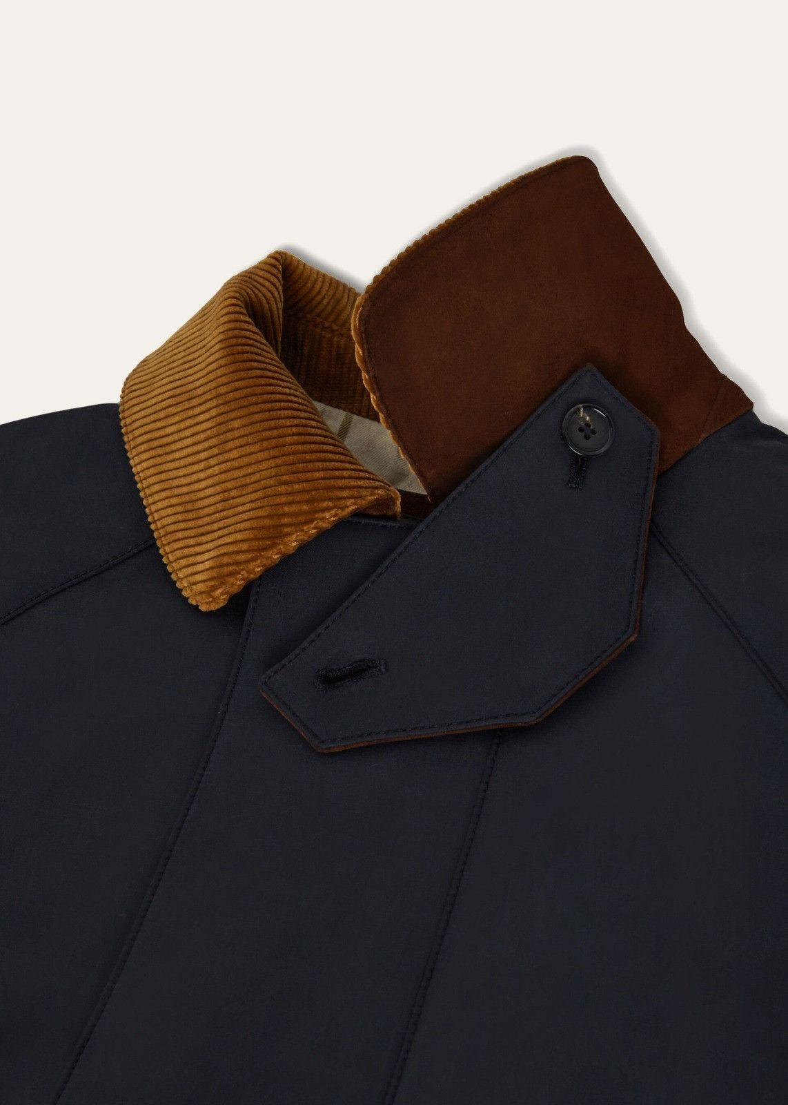 Loro Piana o1srvl11e0126 FAN4202 Horsey Long Jacket in Navy Size S / US 4 / IT 40 - 3 Thumbnail