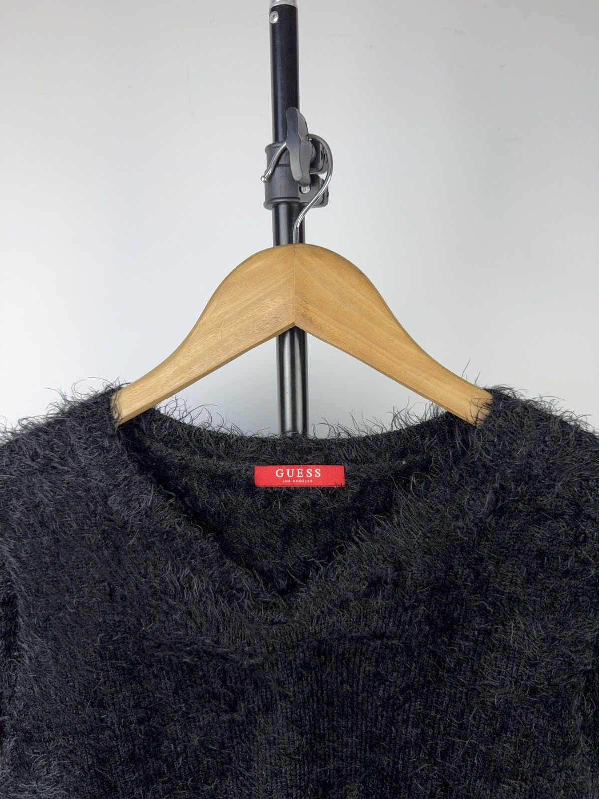Guess Designer Avant Garde Fluffy Mohair Guess long sleeve seater Size M / US 6-8 / IT 42-44 - 3 Thumbnail