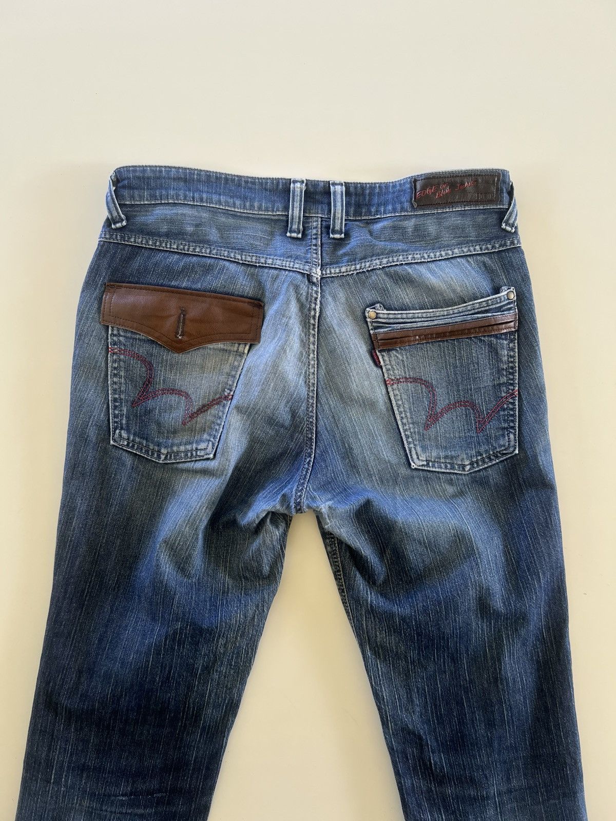 Edwin Edwin Distress Denim Jeans Size 36" Size US 36 / EU 52 - 5 Thumbnail