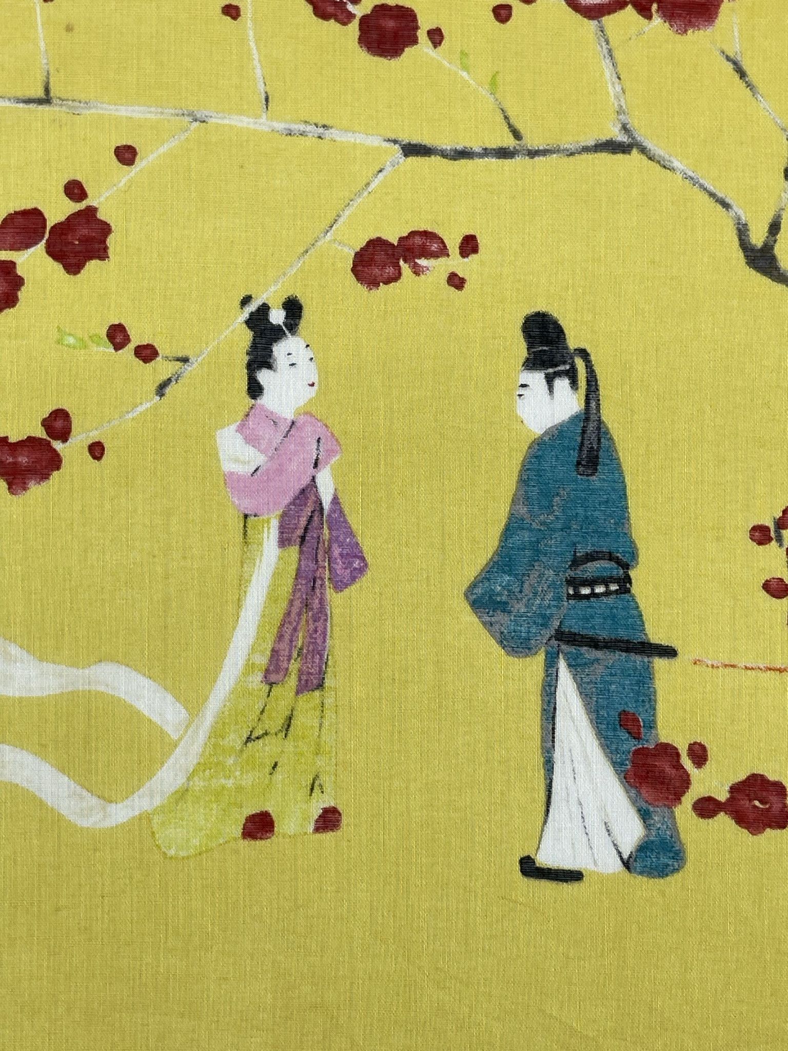 Japanese Brand Vintage Japanese Handkerchief Art- 5042 Size ONE SIZE - 2 Thumbnail