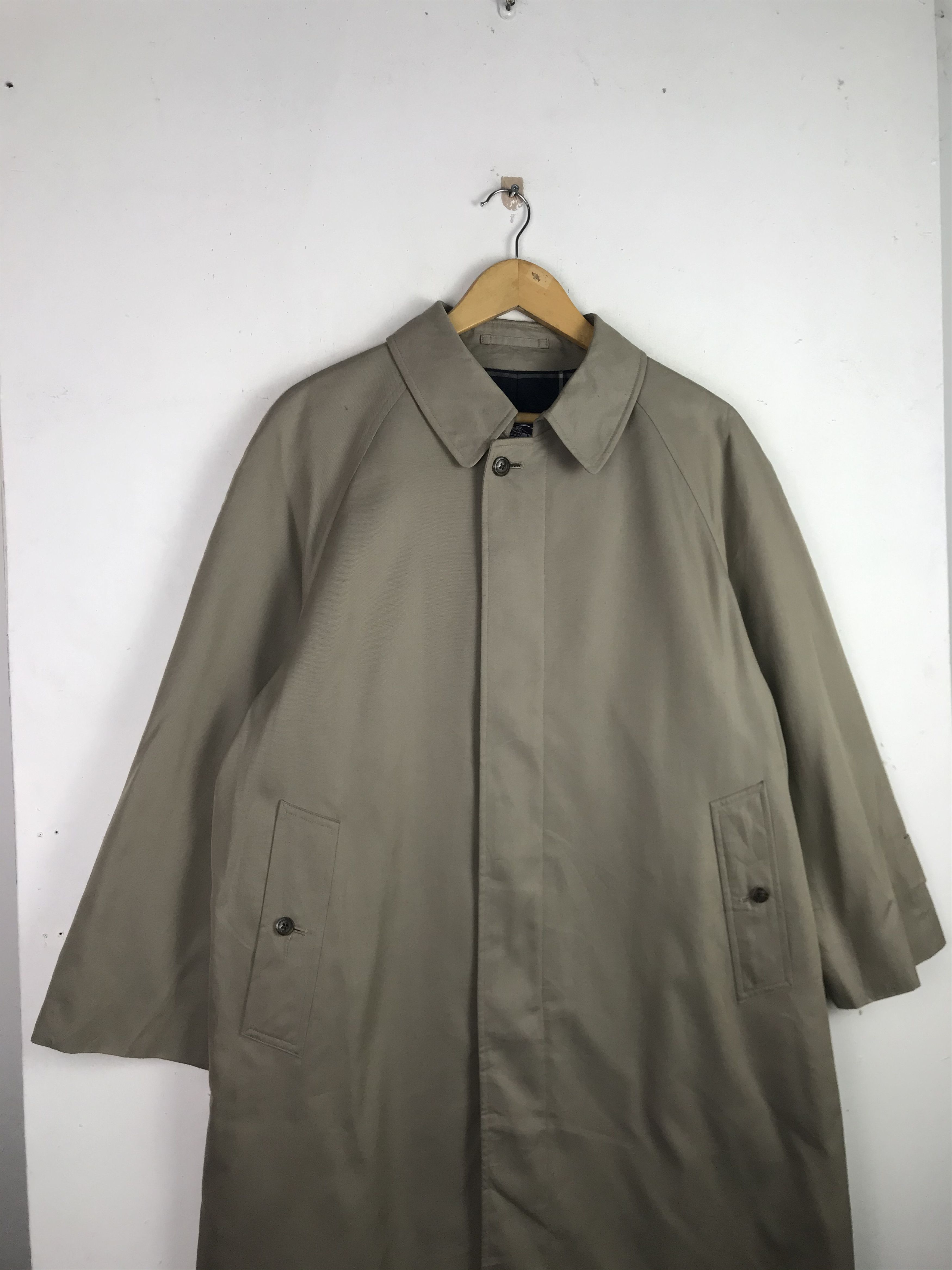 Burberry Vintage Burberry Luxury Long Trench Coat Jacket Size US XL / EU 56 / 4 - 6 Thumbnail