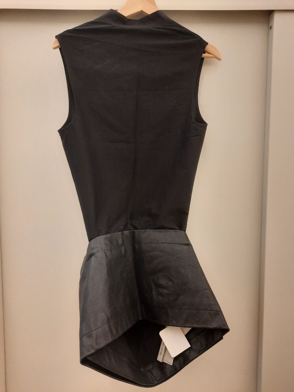 Rick Owens SS12 Naska Leather Patch Cutout Money Bely Vest Tank Size US S / EU 44-46 / 1 - 3 Thumbnail