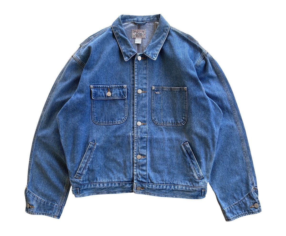 Polo Ralph Lauren 80s Polo Ralph Lauren Denim Jacket Size US M / EU 48-50 / 2 - 2 Thumbnail