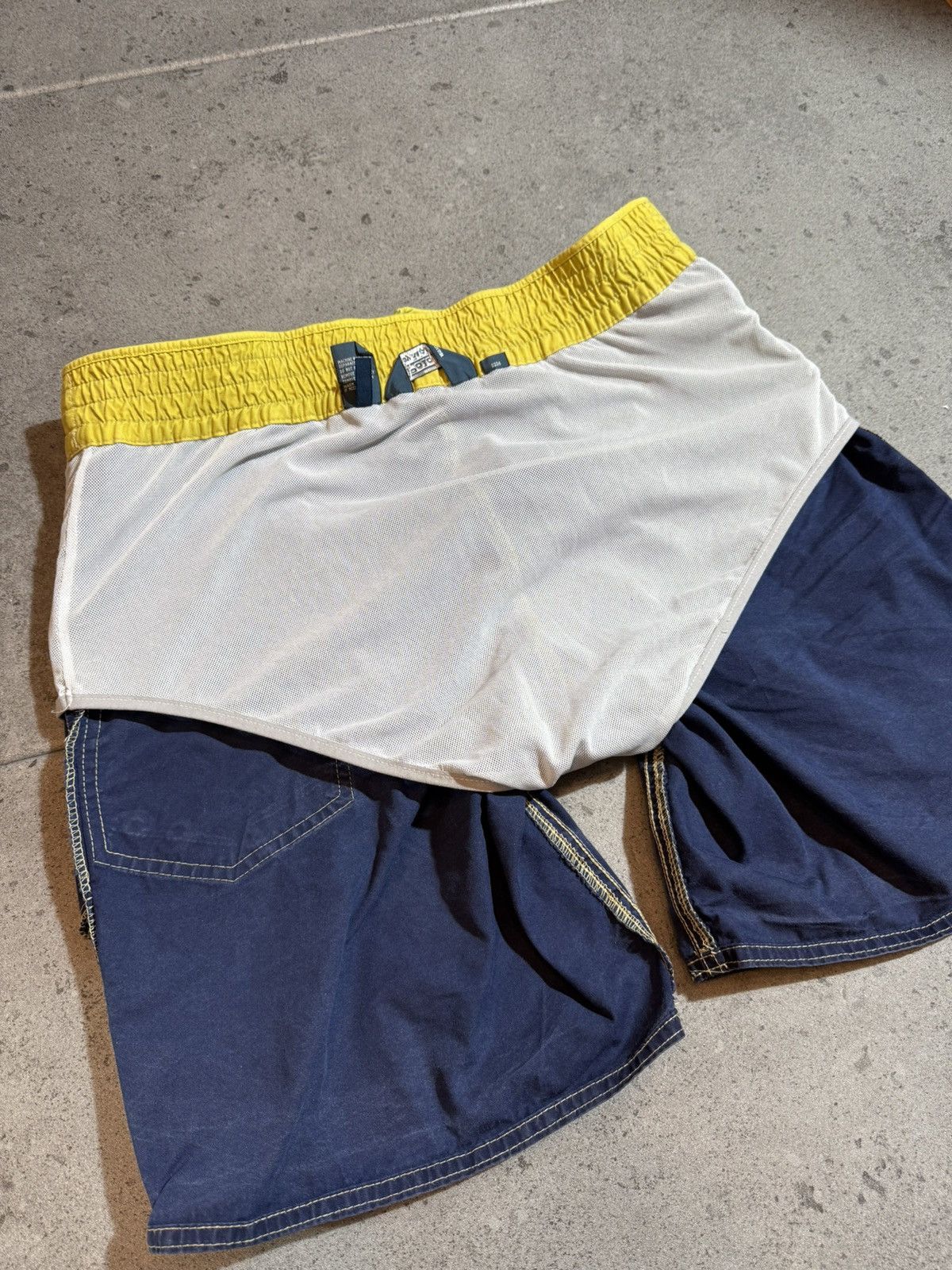 Polo Ralph Lauren × Vintage Vintage 90s Polo Ralph Lauren Swimming Shorts big logo Size US 30 / EU 46 - 12 Thumbnail
