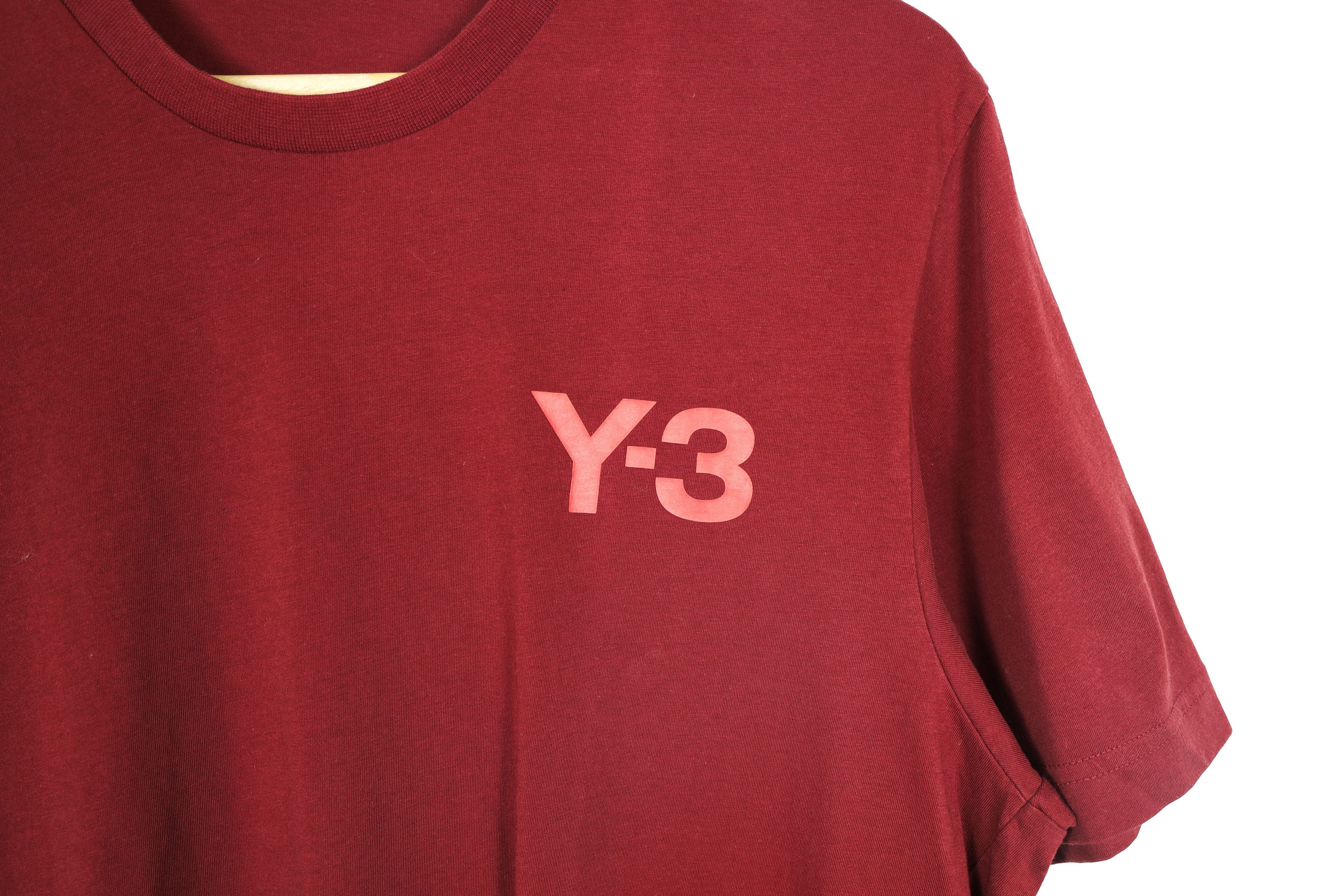 Y-3 × Yohji Yamamoto Yohji Yamamoto Y-3 Logo Adidas Tee T-shirt Y2K Size US M / EU 48-50 / 2 - 4 Thumbnail