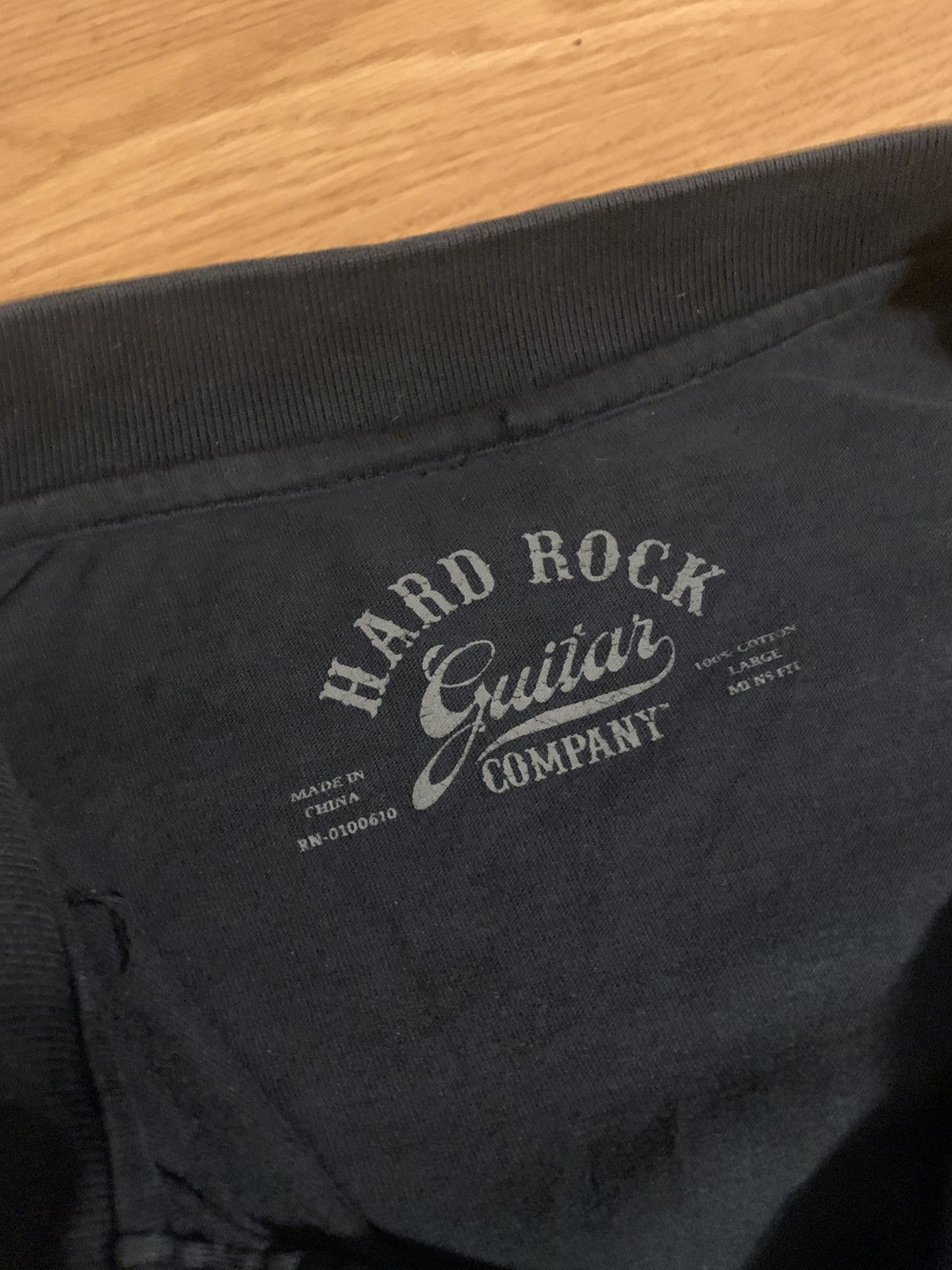 Hard Rock Cafe Black Hard Rock Cafe Polo Size US L / EU 52-54 / 3 - 4 Thumbnail
