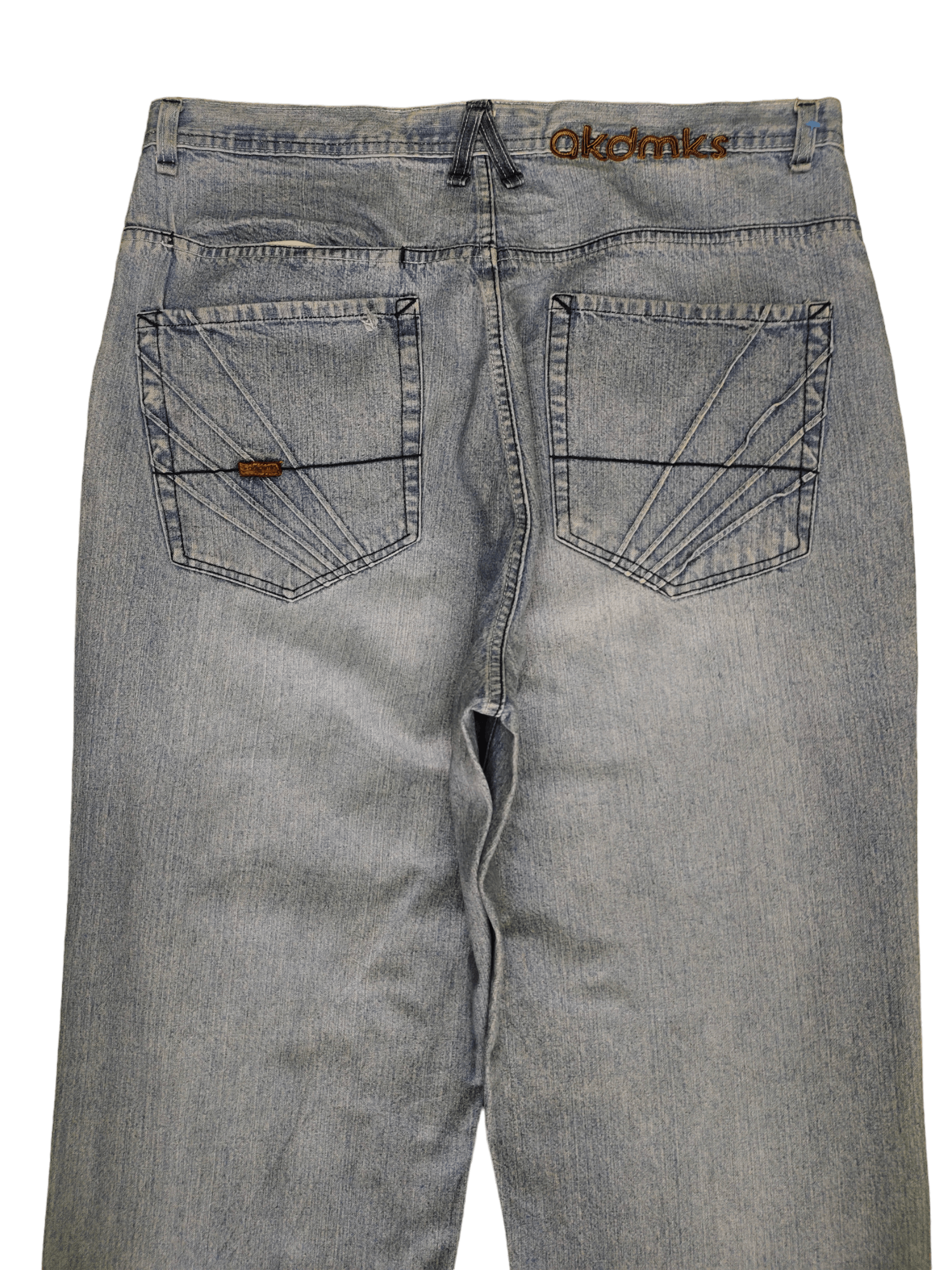Akademiks Baggy Jeans Akademiks Denim Wide Loose Leg Y2k Jnco Size US 38 / EU 54 - 2 Thumbnail