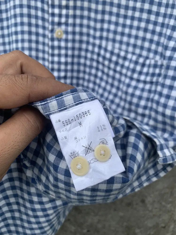 Margaret Howell MHL Gingham checkered button down shirt Size US M / EU 48-50 / 2 - 10 Thumbnail