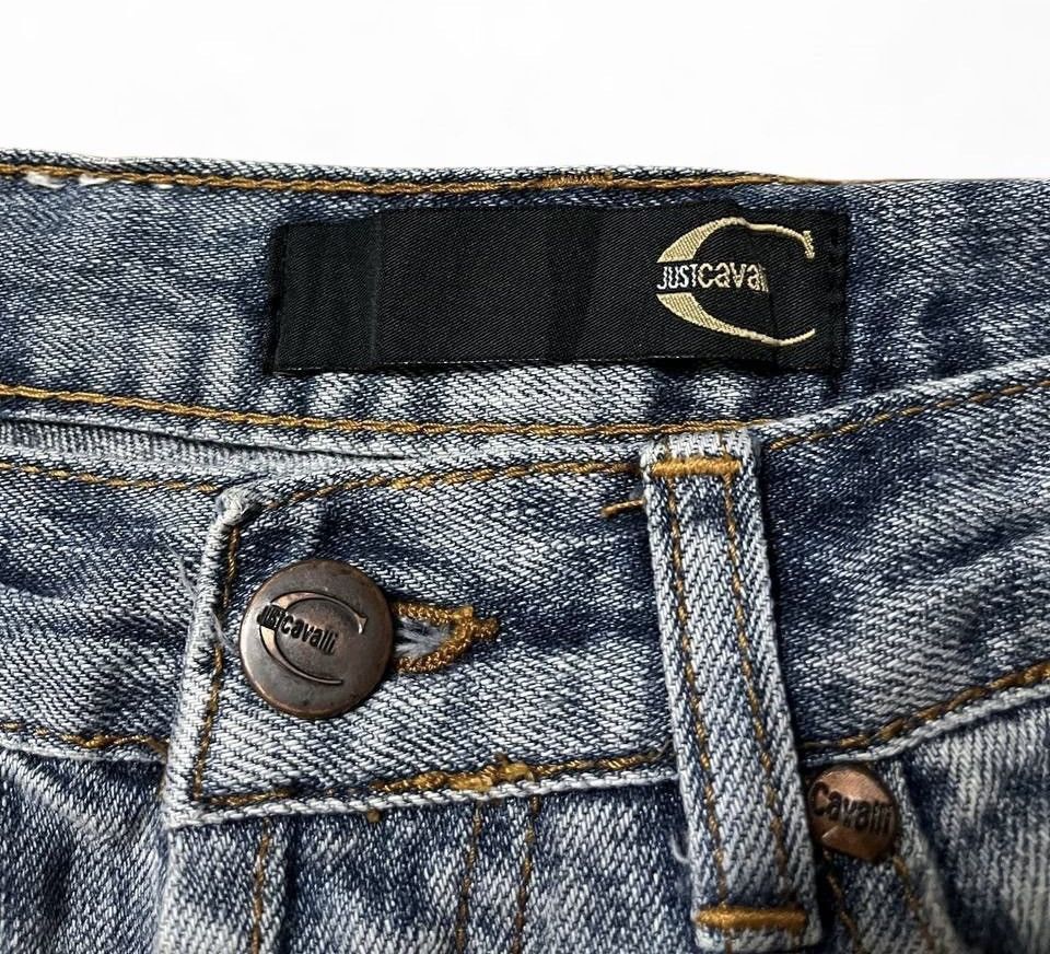 Just Cavalli Flare jeans just cavalli tiger claw faded distressed denim Size US 29 - 5 Thumbnail