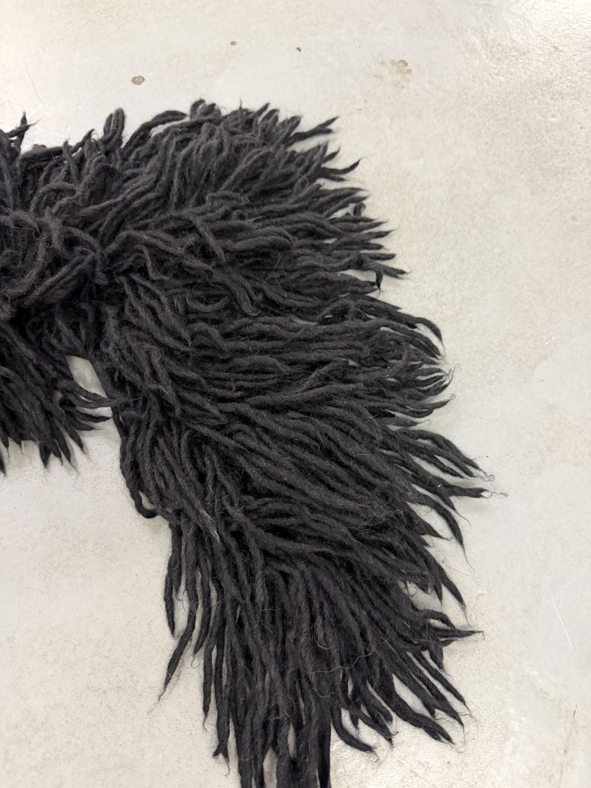 Maison Margiela Maison Martin Margiela AW2003 Alpaca Shag Chubby Scarf Size ONE SIZE - 5 Thumbnail