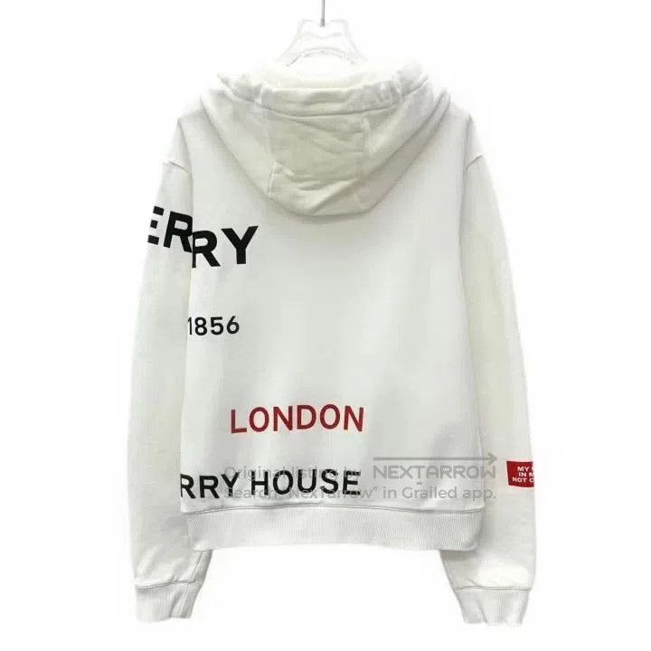 Burberry Burberry Logo Print Cotton Hoodie. Size US XS / EU 42 / 0 - 2 Thumbnail