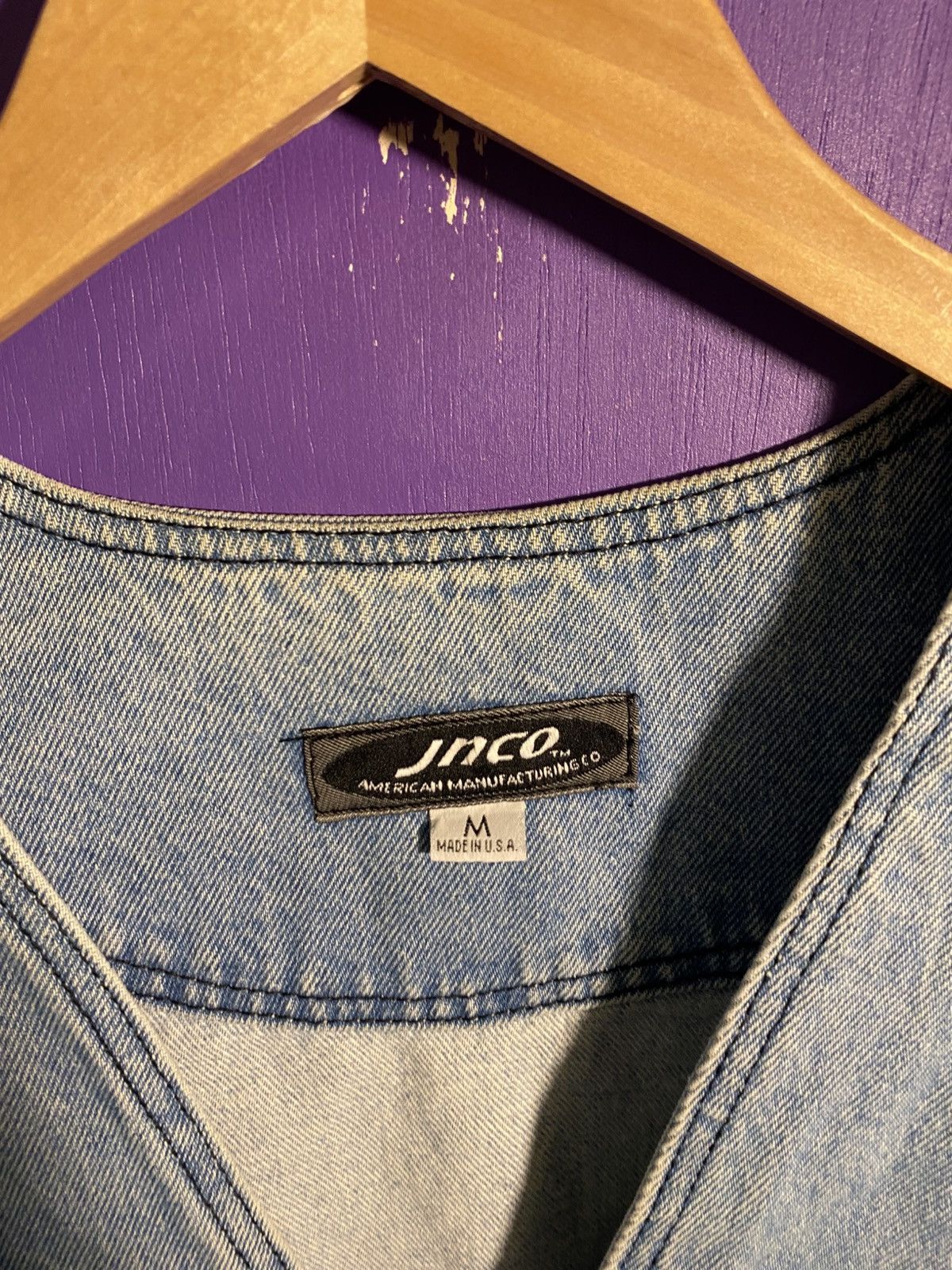 JNCO Vintage 90s JNCO denim cargo vest Size US L / EU 52-54 / 3 - 4 Thumbnail