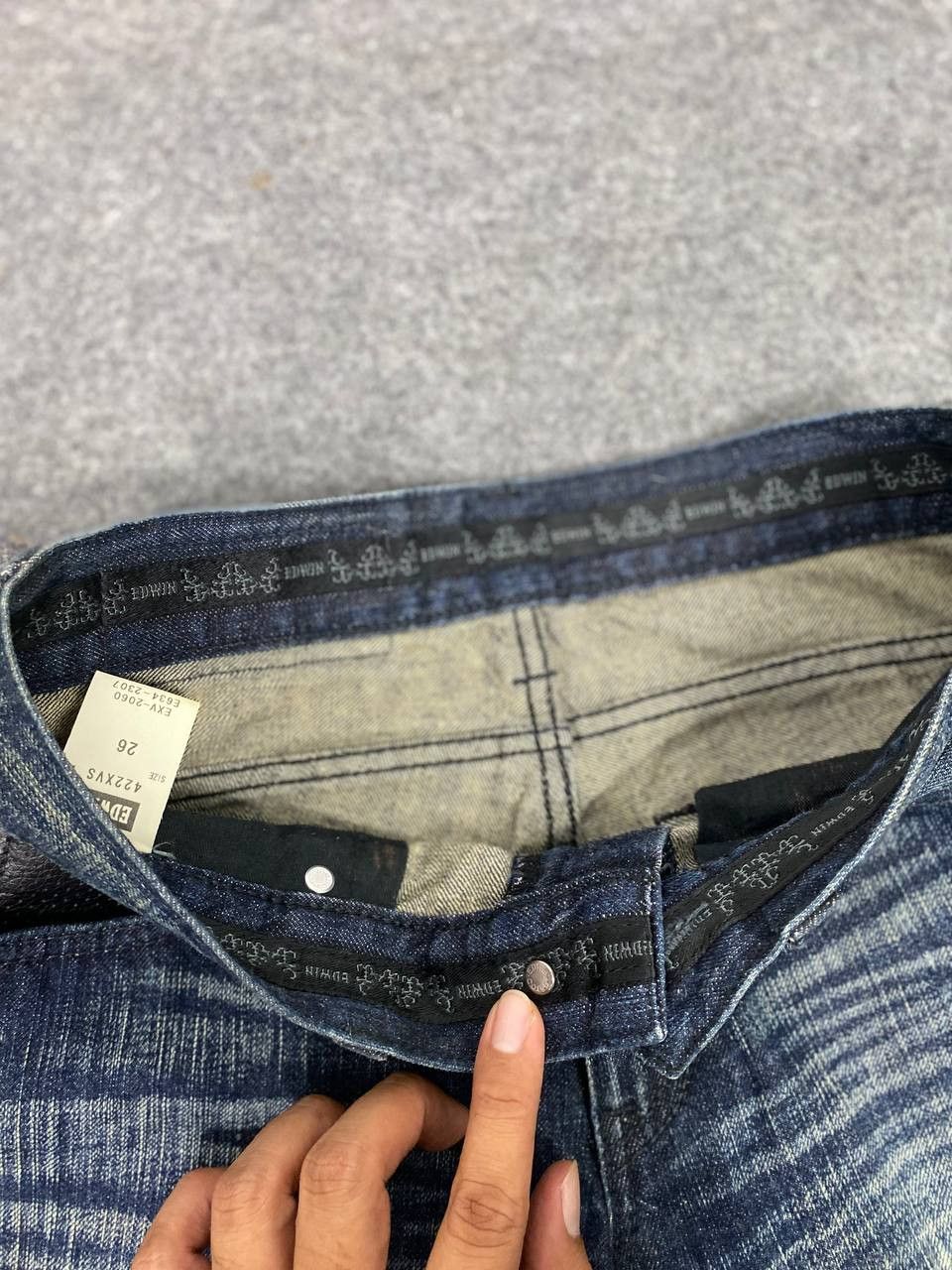 Edwin vintage edwin bondage style denim nice design Size US 29 - 10 Thumbnail