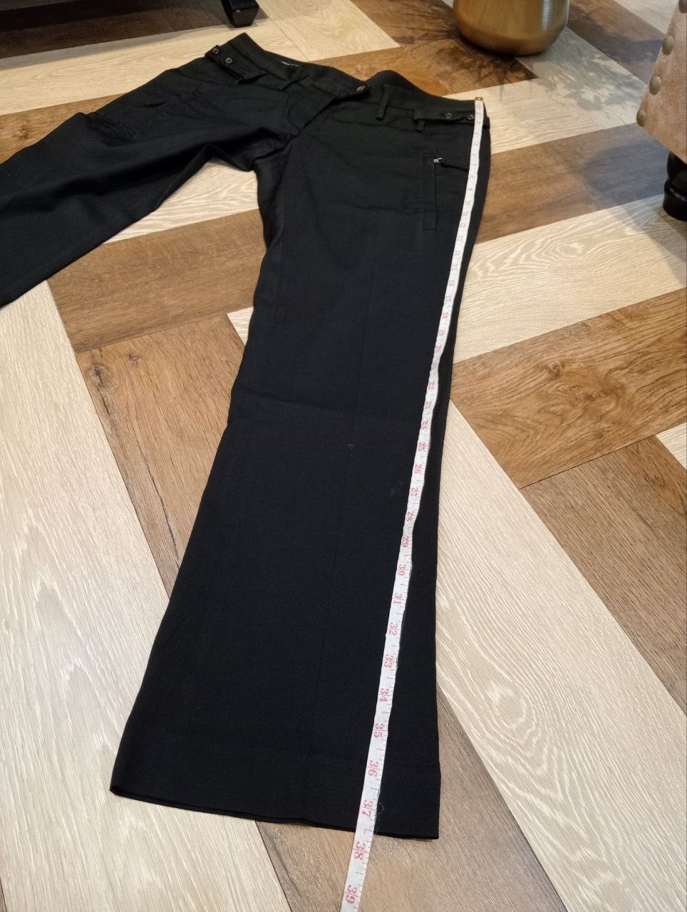 Neil Barrett NEIL BARRETT BLACK WOMEN SUIT TROUSER PANTS Size 32" / US 10 / IT 46 - 14 Thumbnail