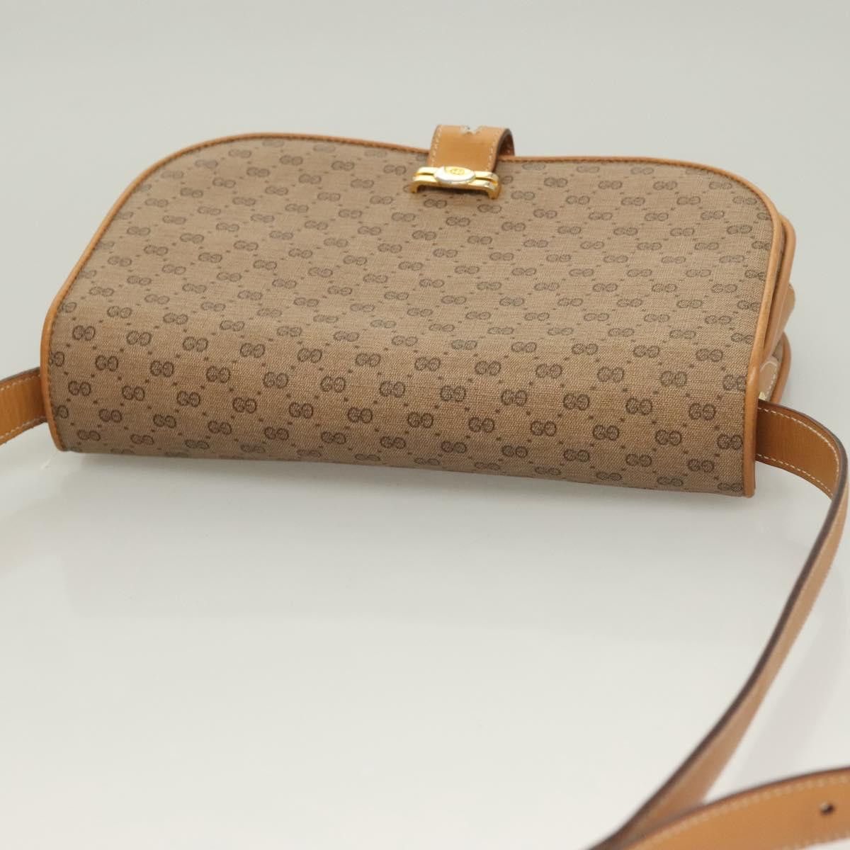 Gucci GUCCI Micro GG Supreme Shoulder Bag Pvc Beige Gold Size ONE SIZE - 6 Thumbnail
