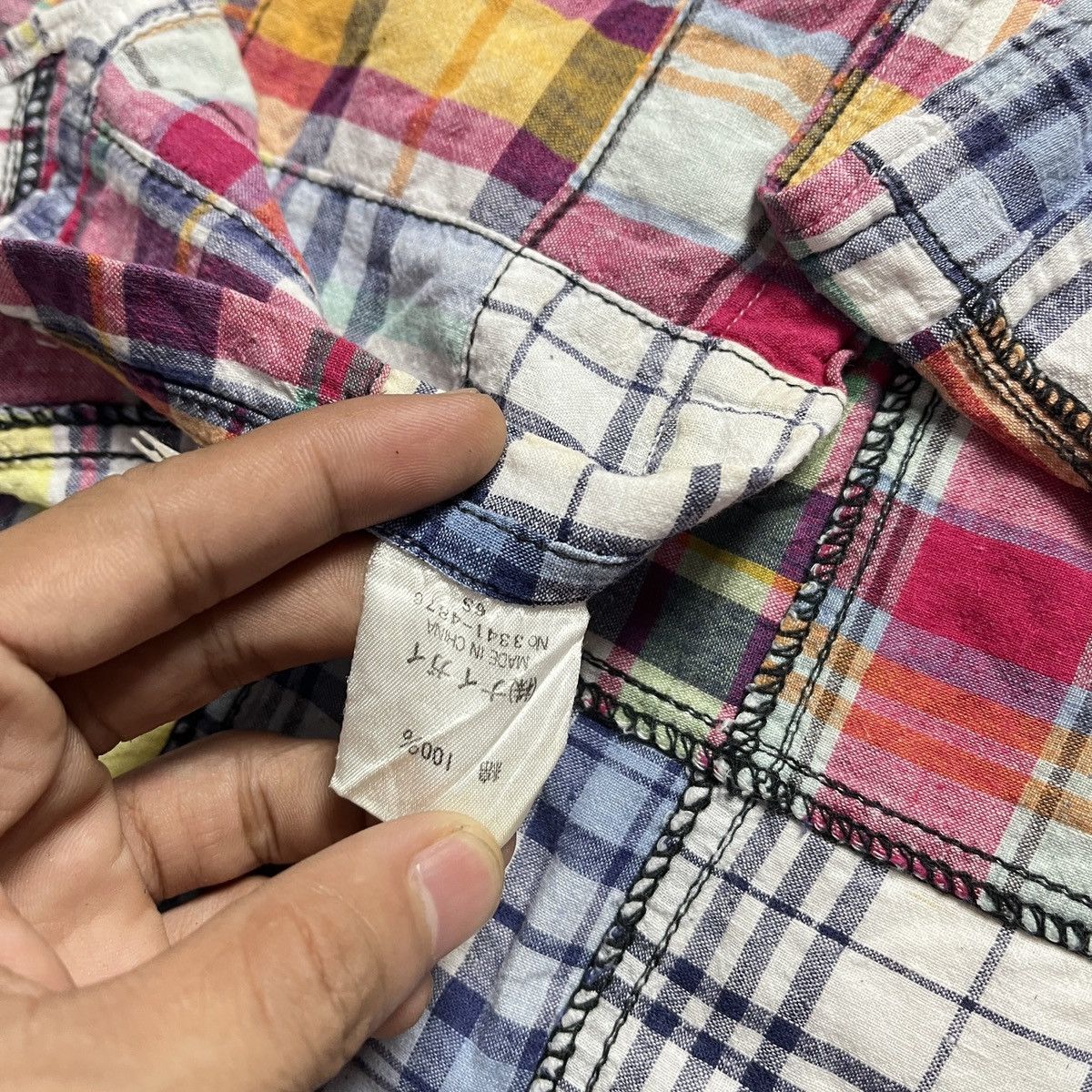 Polo Ralph Lauren Polo ralph lauren patchwork shirt Size US XS / EU 42 / 0 - 4 Thumbnail