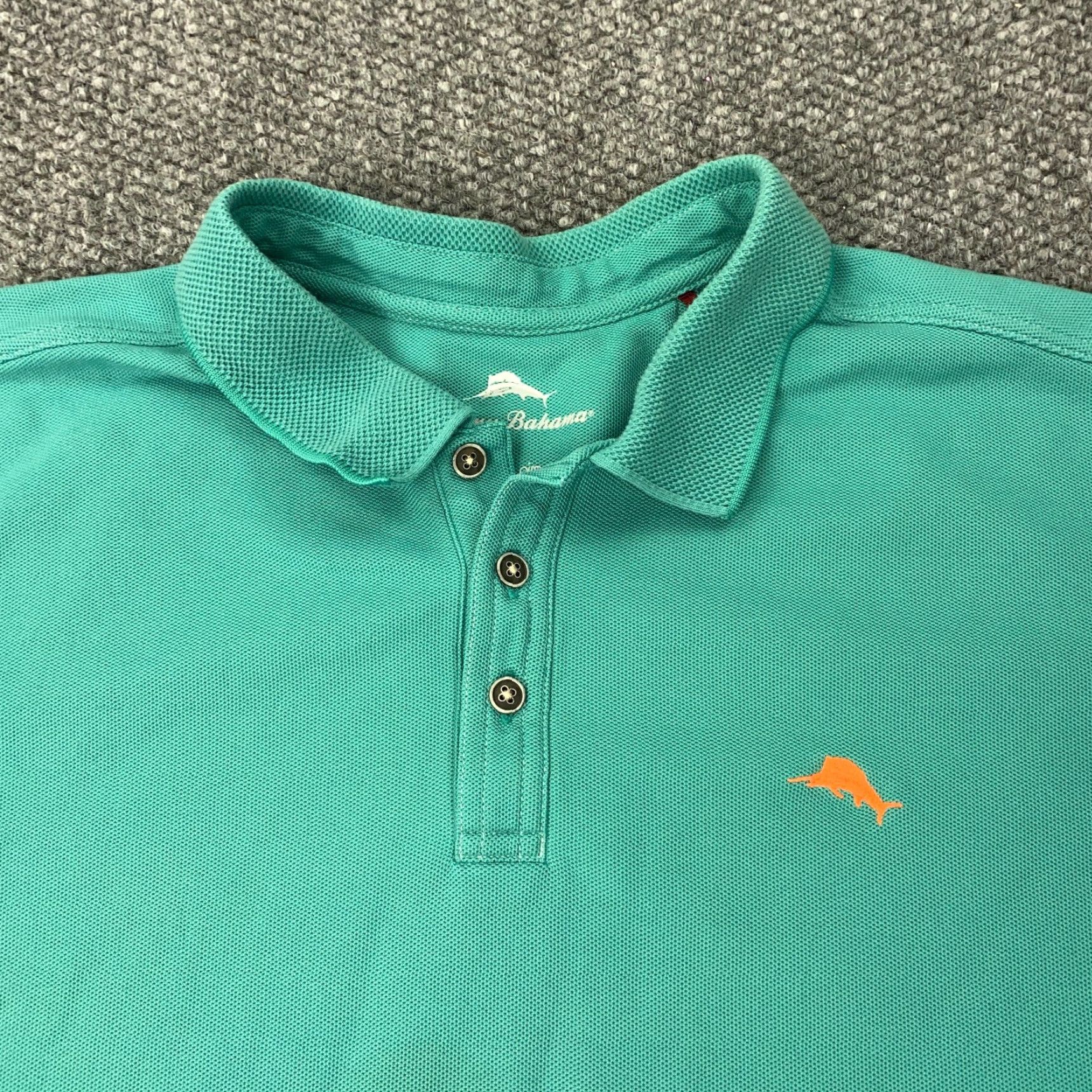 Tommy Bahama Tommy Bahama Polo Shirt Mens 2XL Blue Embroidered Golf Shirt Casual Cotton Polyester Knit Short Sleeve Collared Spread 2XL Mens Size US XXL / EU 58 / 5 - 2 Thumbnail