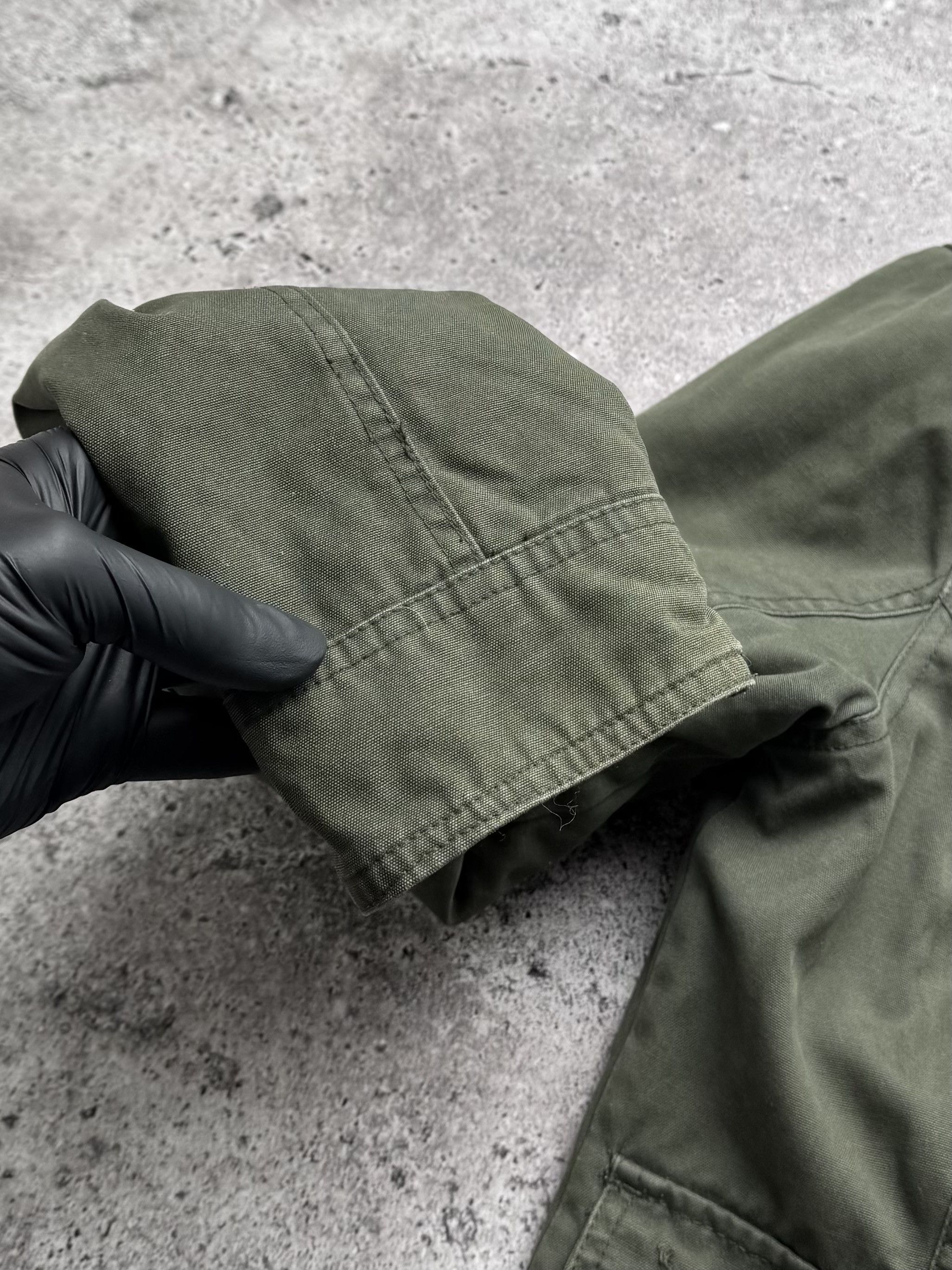 Vintage Y2K Utility Jacket Military Cargo Field Coat Y2K Casual (E8) Size M / US 6-8 / IT 42-44 - 7 Thumbnail