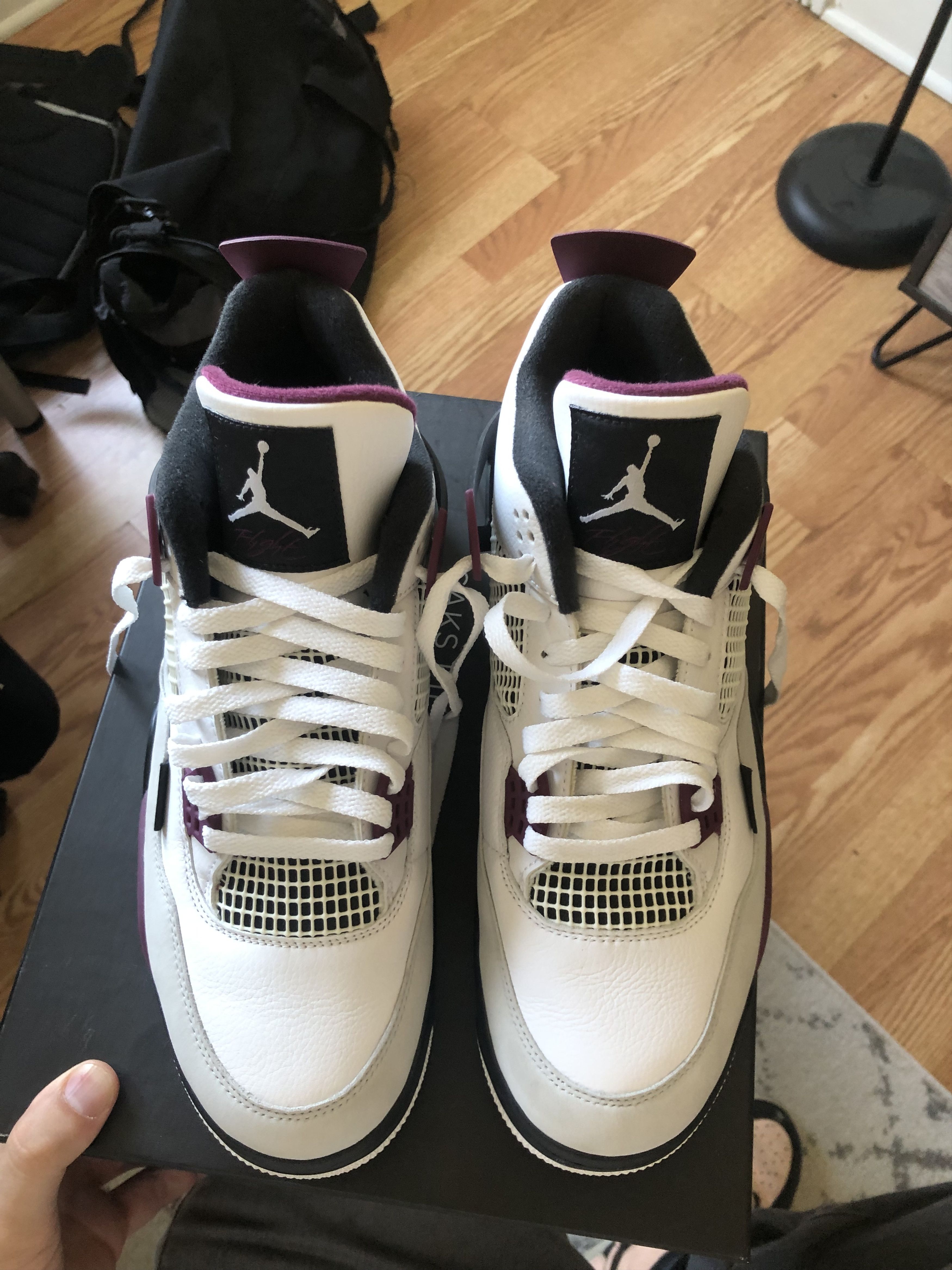 Jordan Brand Jordan 4 PSG Size US 11.5 / EU 44-45 - 7 Thumbnail