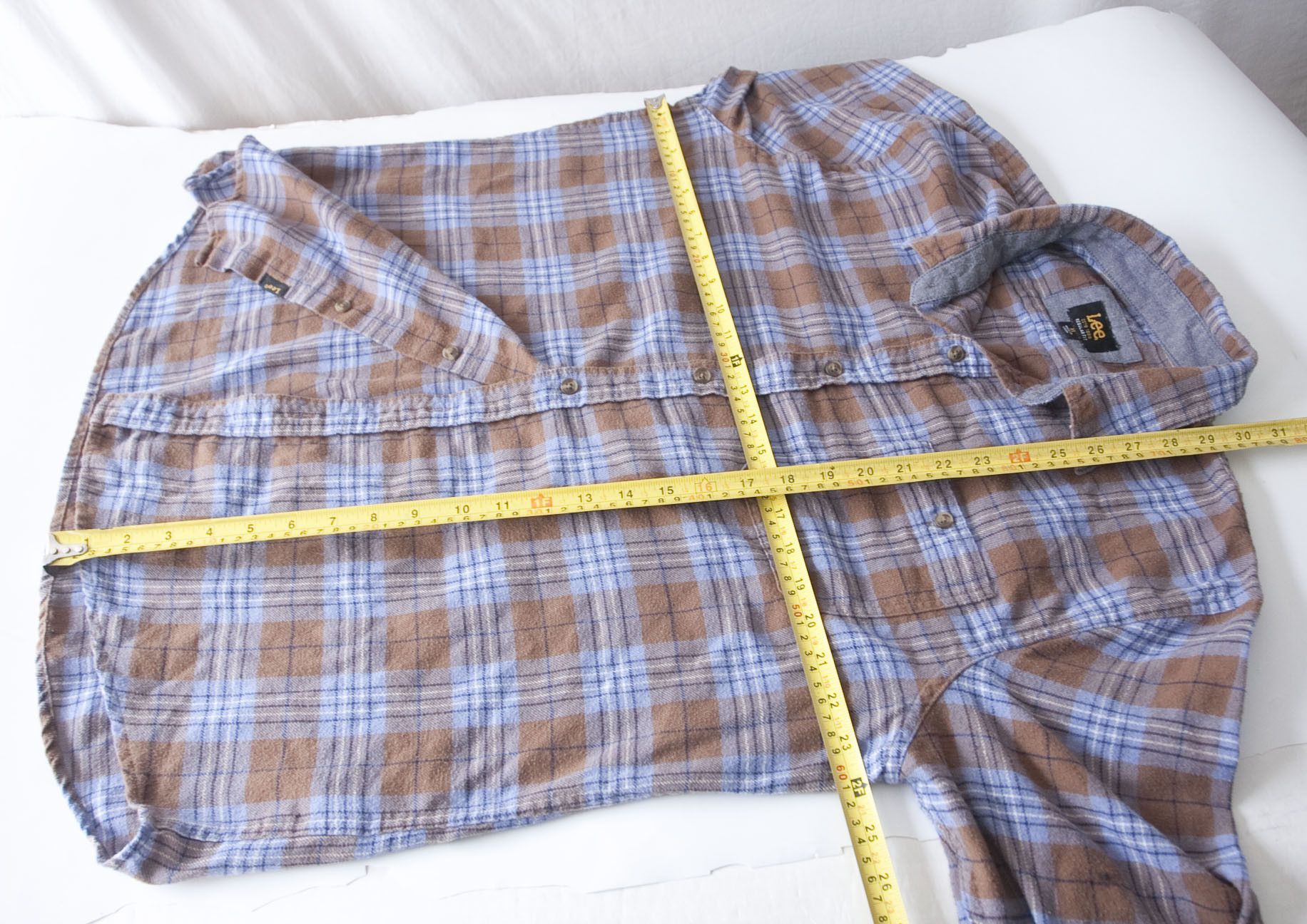Lee Lee Shirt Flannel Regular Fit Size XL Plaid Size US XL / EU 56 / 4 - 4 Thumbnail