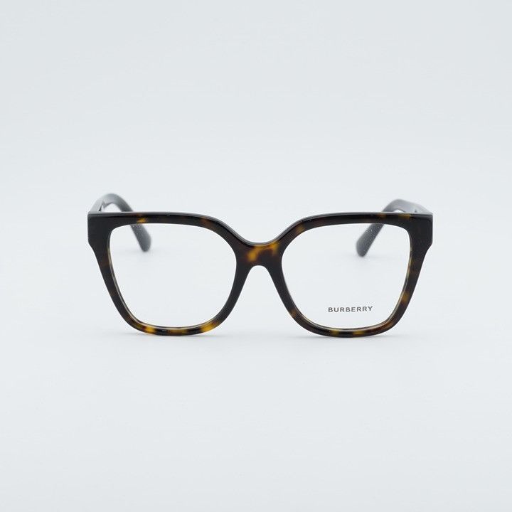 Burberry Burberry BE2443 3002 Eyeglasses Havana 53mm Square Frame Size ONE SIZE - 2 Thumbnail