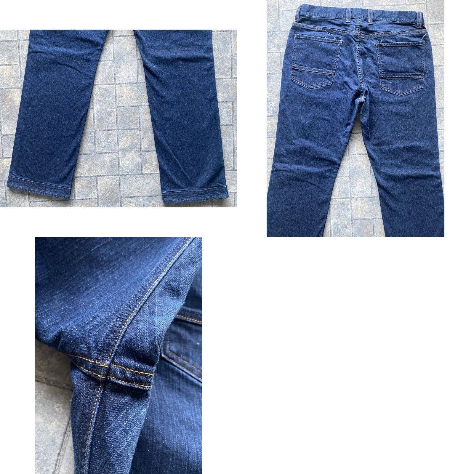 Vintage Triple Aught Design Jeans Men 36x30 Blue Made In USA Pants Jeans Mens 36 Blue USA 90s? Size US 36 / EU 52 - 8 Thumbnail