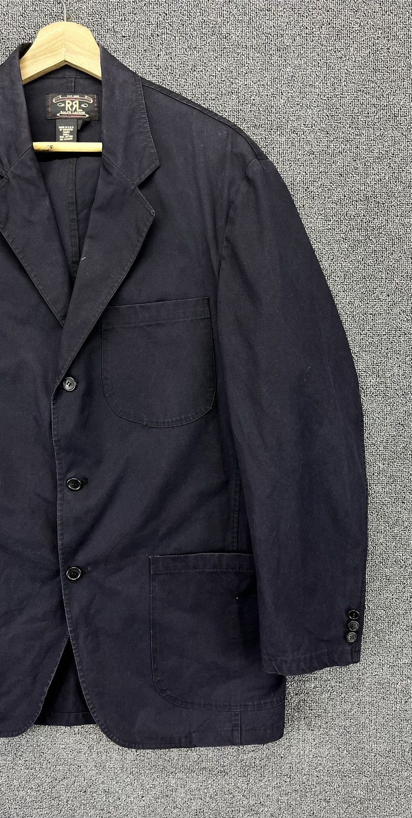 RRL Ralph Lauren Vintage Double RRL Ralph Lauren Cotton Coat Jacket Size US S / EU 44-46 / 1 - 4 Thumbnail