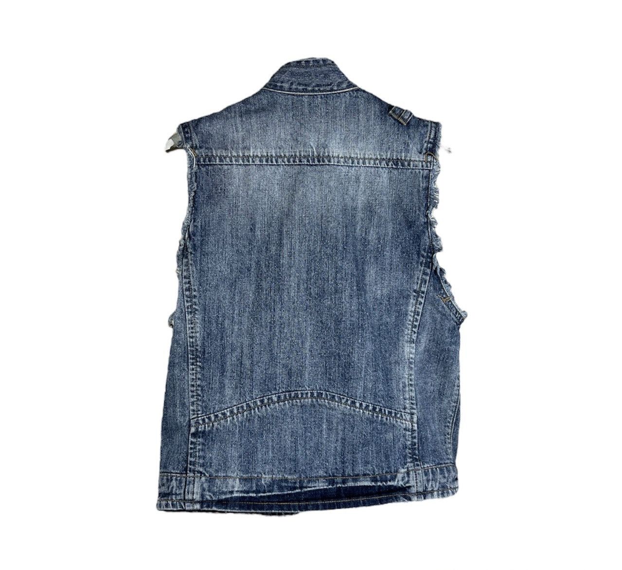 Dsquared2 Archive Dsquared2 denim sleeveless vest zip jacket vintage Size US M / EU 48-50 / 2 - 3 Thumbnail