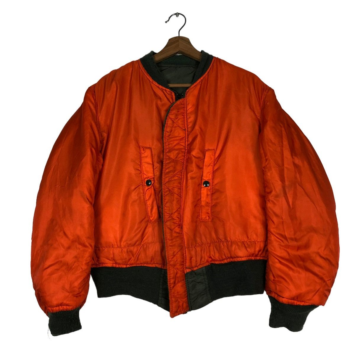 Alpha Industries 🔥RIOT RIOT VINTAGE BOMBER JACKET MA-1 USA BUZZ RICKSONS Size US M / EU 48-50 / 2 - 15 Thumbnail