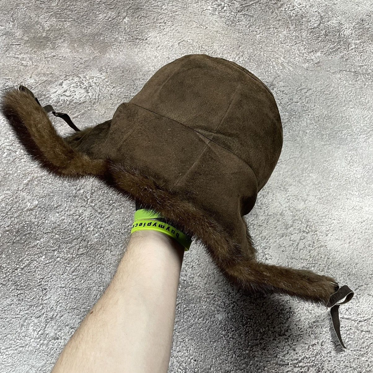 Vintage Vintage 90s Alt Beanie Mohair Ushanka Faux American VTg Size ONE SIZE - 3 Thumbnail