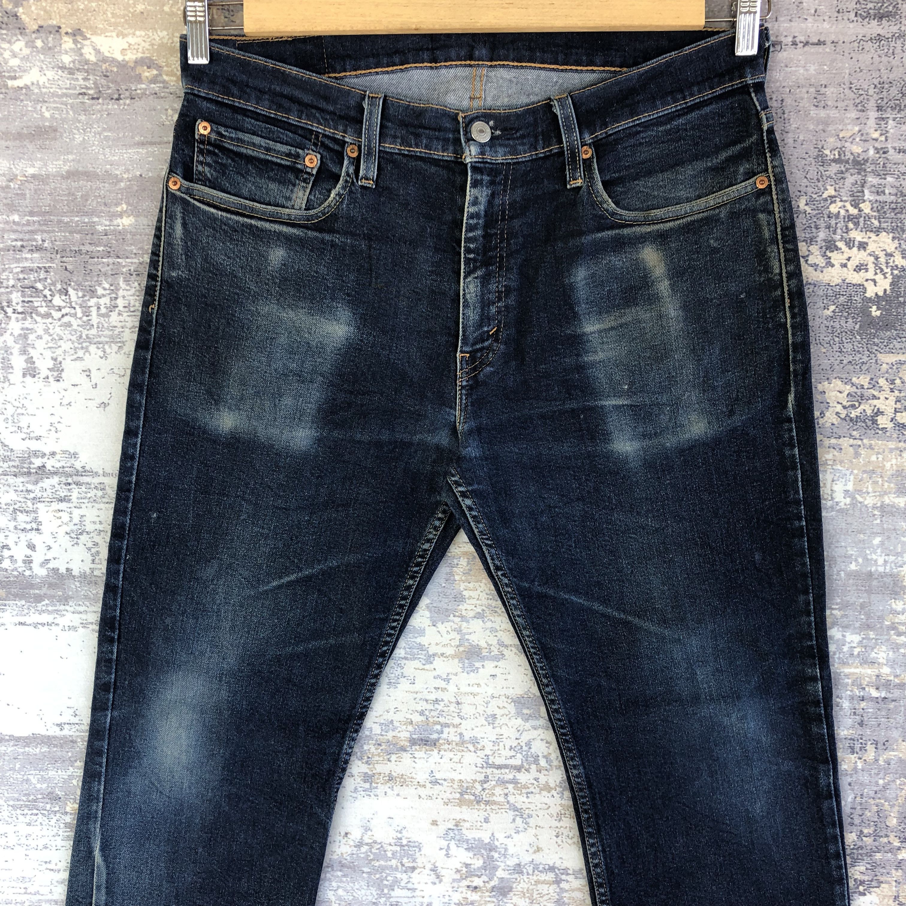 Levi's Distressed Levis 514 Jeans Ripped Levi's Faded Wash Denim Size US 34 / EU 50 - 3 Thumbnail