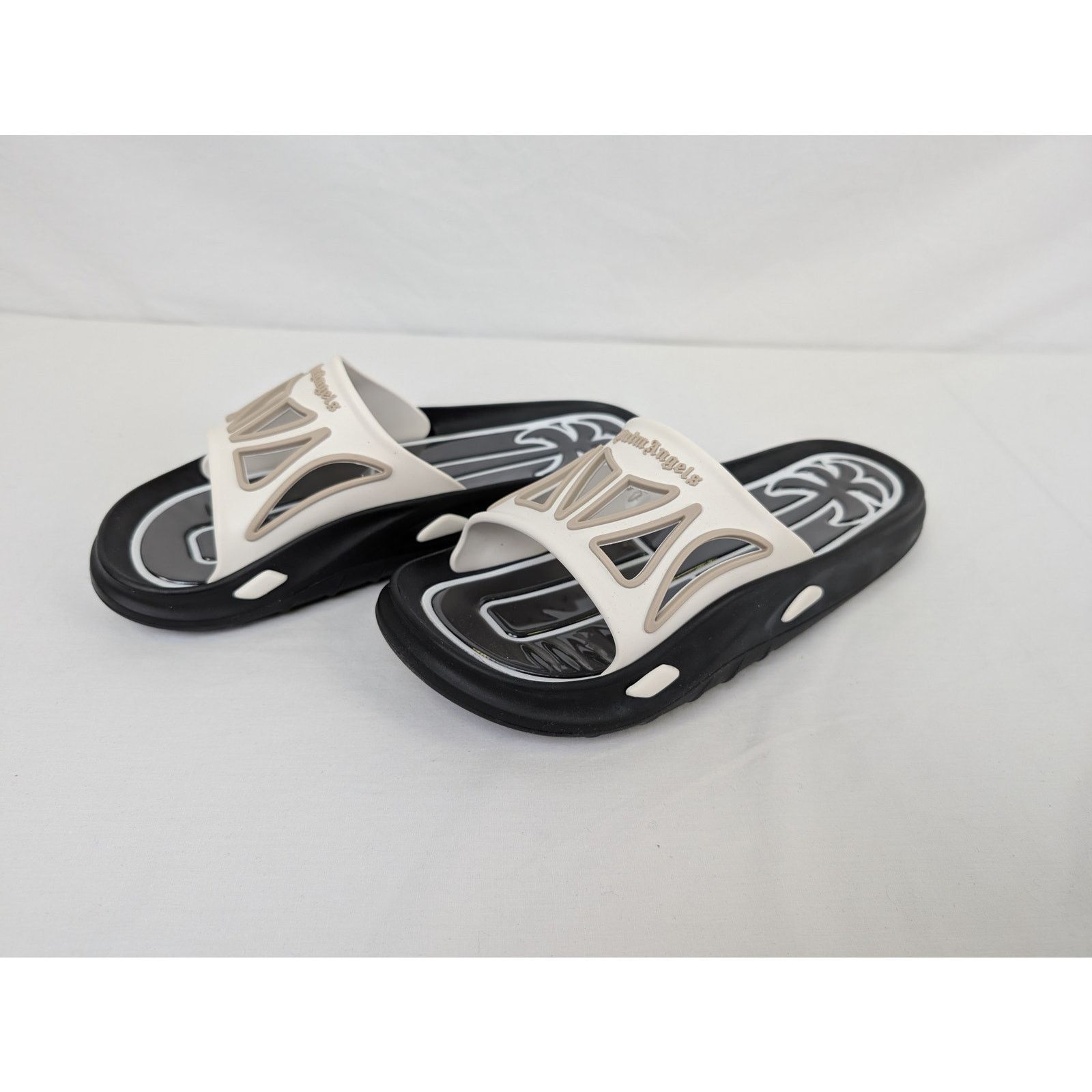 Palm Angels o1rshd1 Modular Slide in Black/White Size US 8 / EU 41 - 7 Thumbnail
