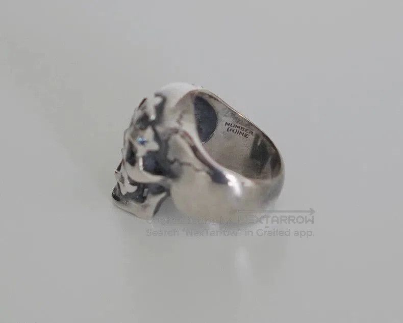 Number (N)ine Colorful Skull Cross Ring by Number (N)ine. jp size 19 Size ONE SIZE - 4 Thumbnail