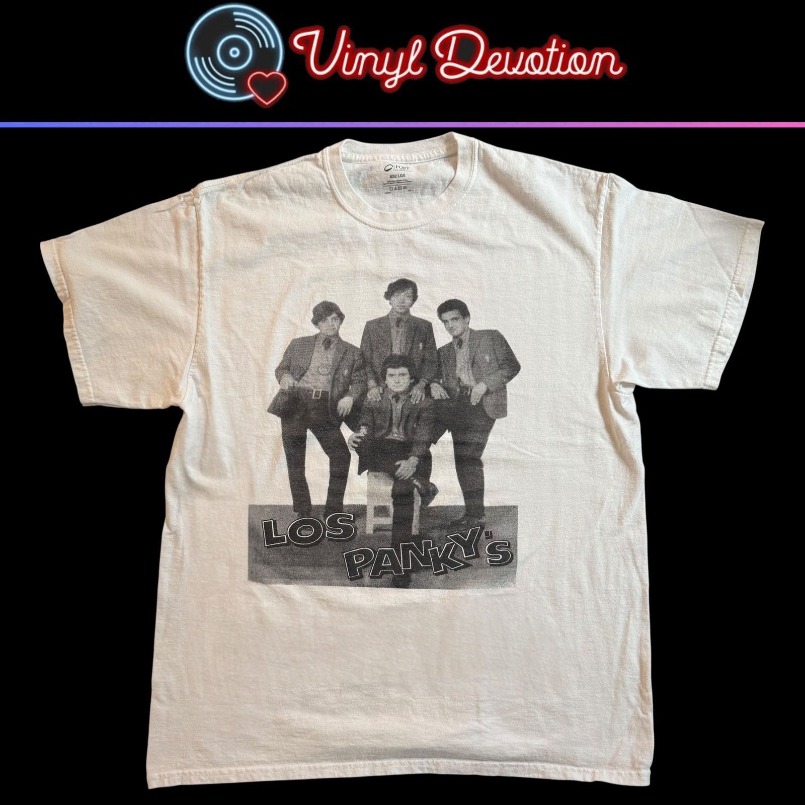 Other Los Panky's Band White T-Shirt Size L Size US L / EU 52-54 / 3 - 1 Thumbnail