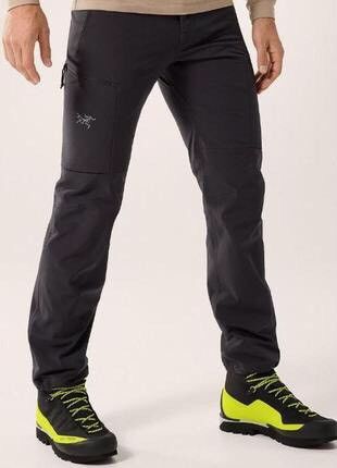 Arc'teryx ARCTERYX Gamma Mens Hiking Pants Black Fleece Lined Size L Size US 36 / EU 52 - 1 Thumbnail
