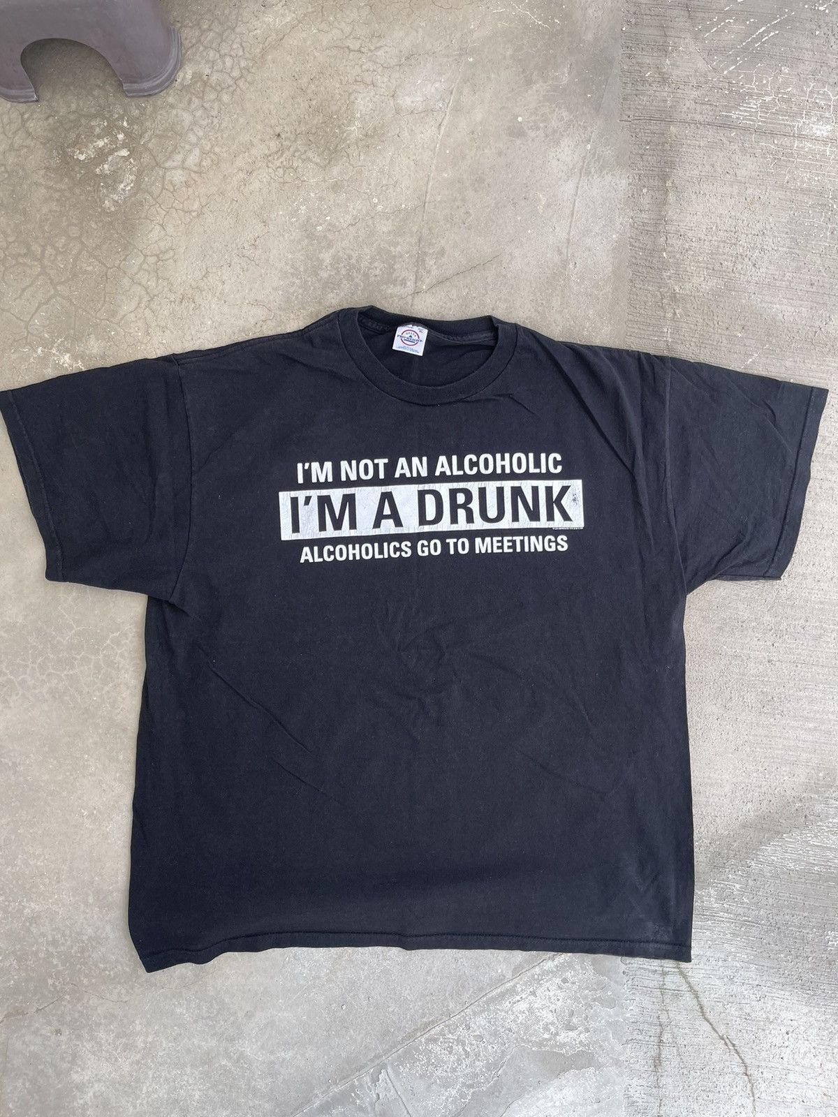 Vintage Vintage I’m Not An Alcoholic I’m Drunk Tees Size US XXL / EU 58 / 5 - 1 Thumbnail