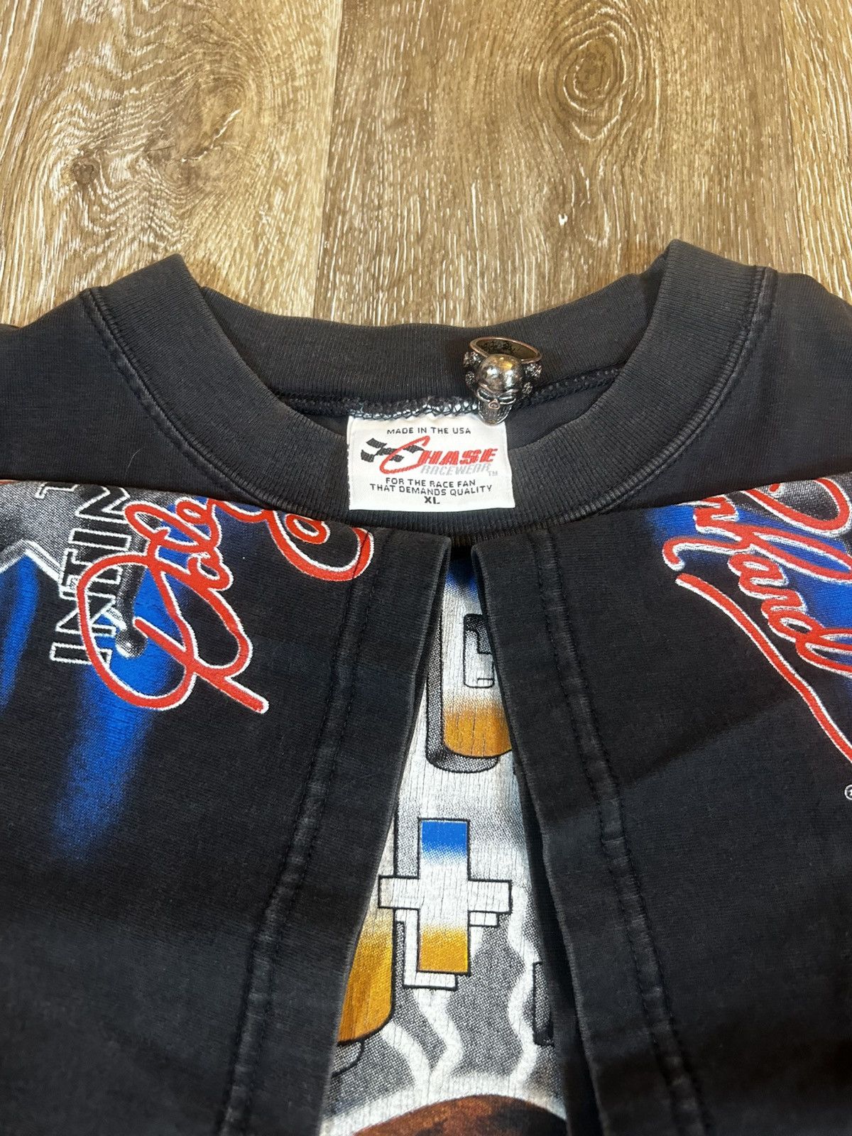 Chase Authentics × NASCAR × Vintage Super sick vintage 90s Dale Earnhardt AOP tee Size US XL / EU 56 / 4 - 5 Thumbnail