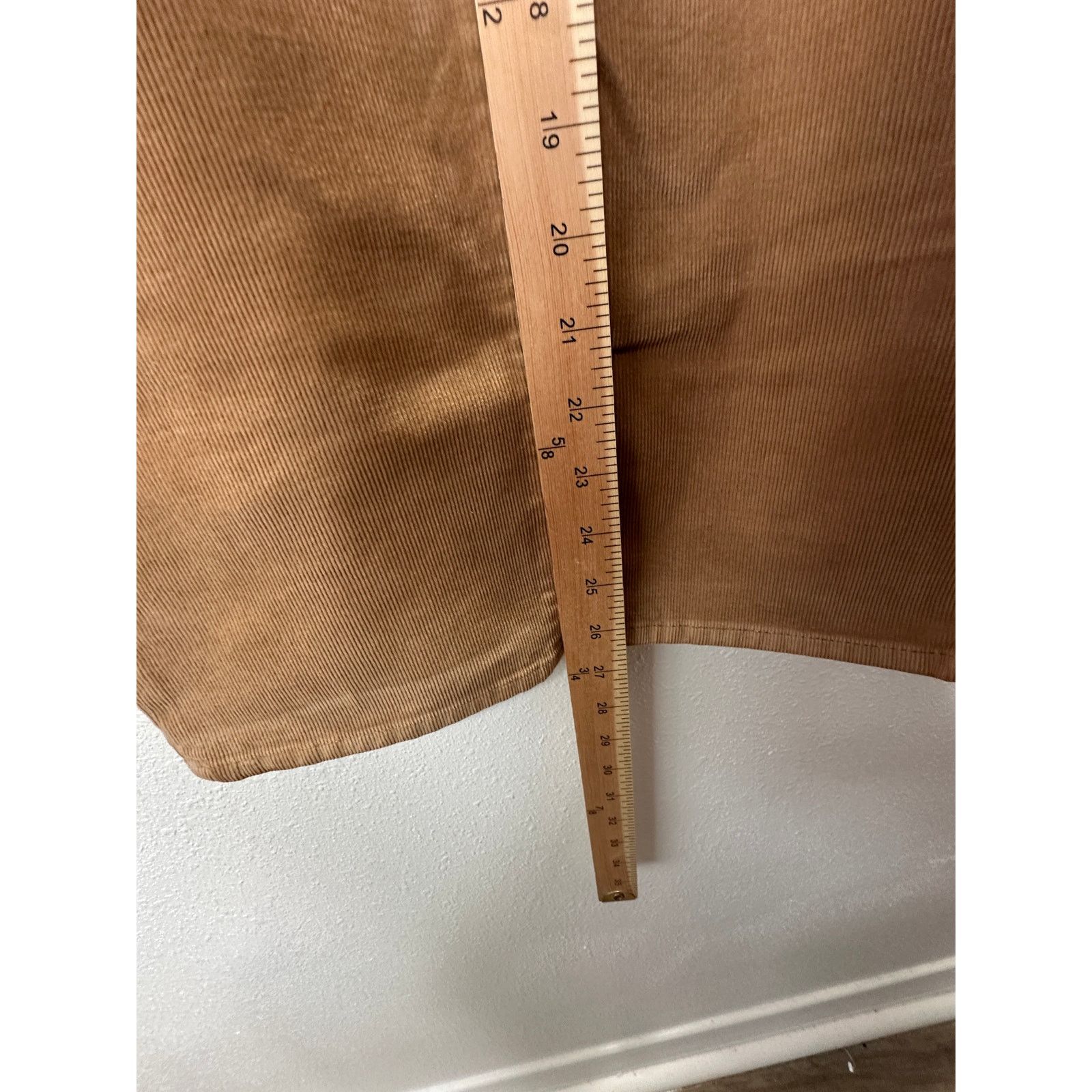 J.Crew NWT J Crew Gold Vintage Slim Straight Corduroy Pants 32 / 12 Size 32" / US 10 / IT 46 - 16 Thumbnail