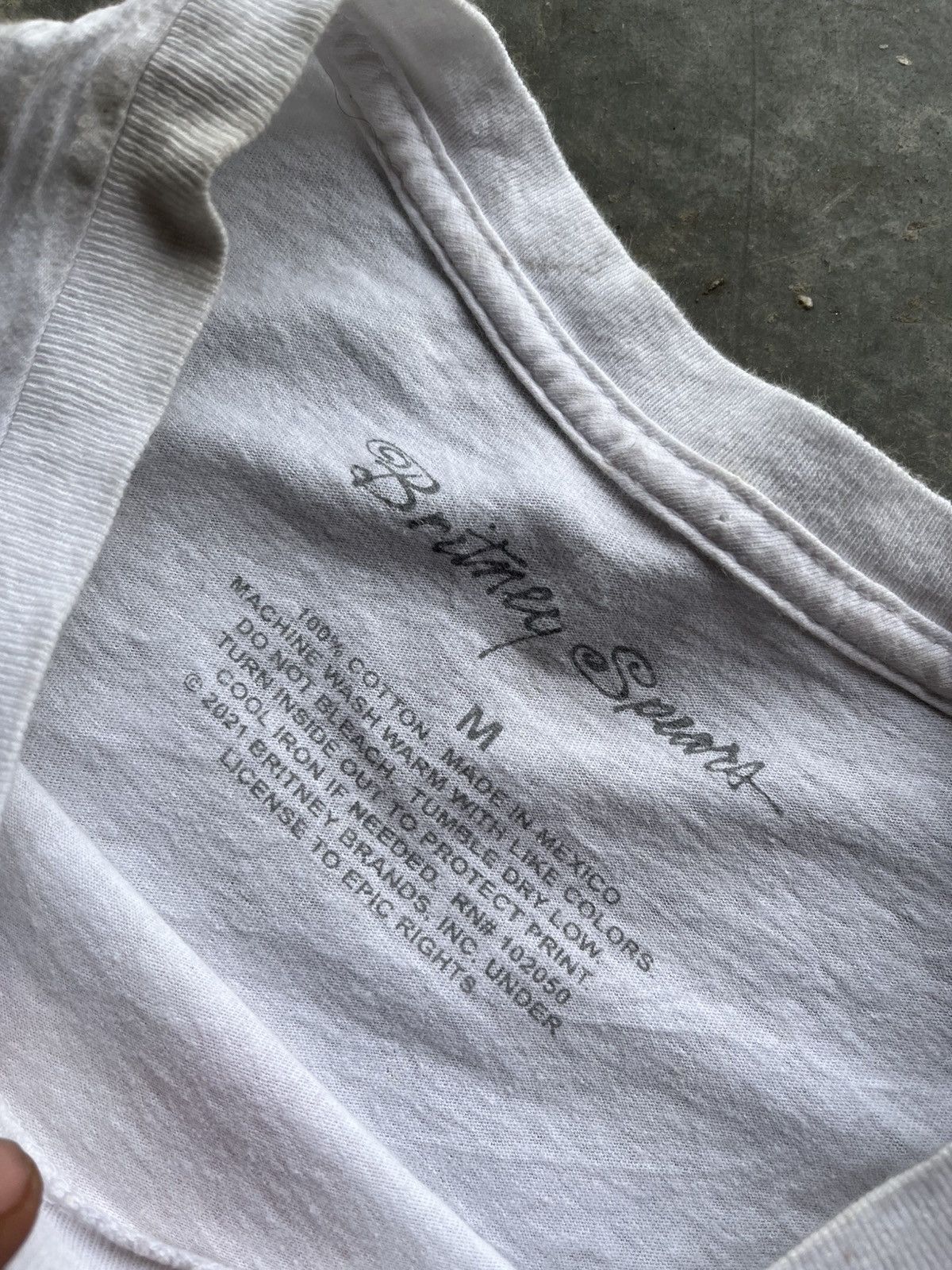 Band Tees × Vintage Britney Spears Photo Tee Size US M / EU 48-50 / 2 - 5 Thumbnail