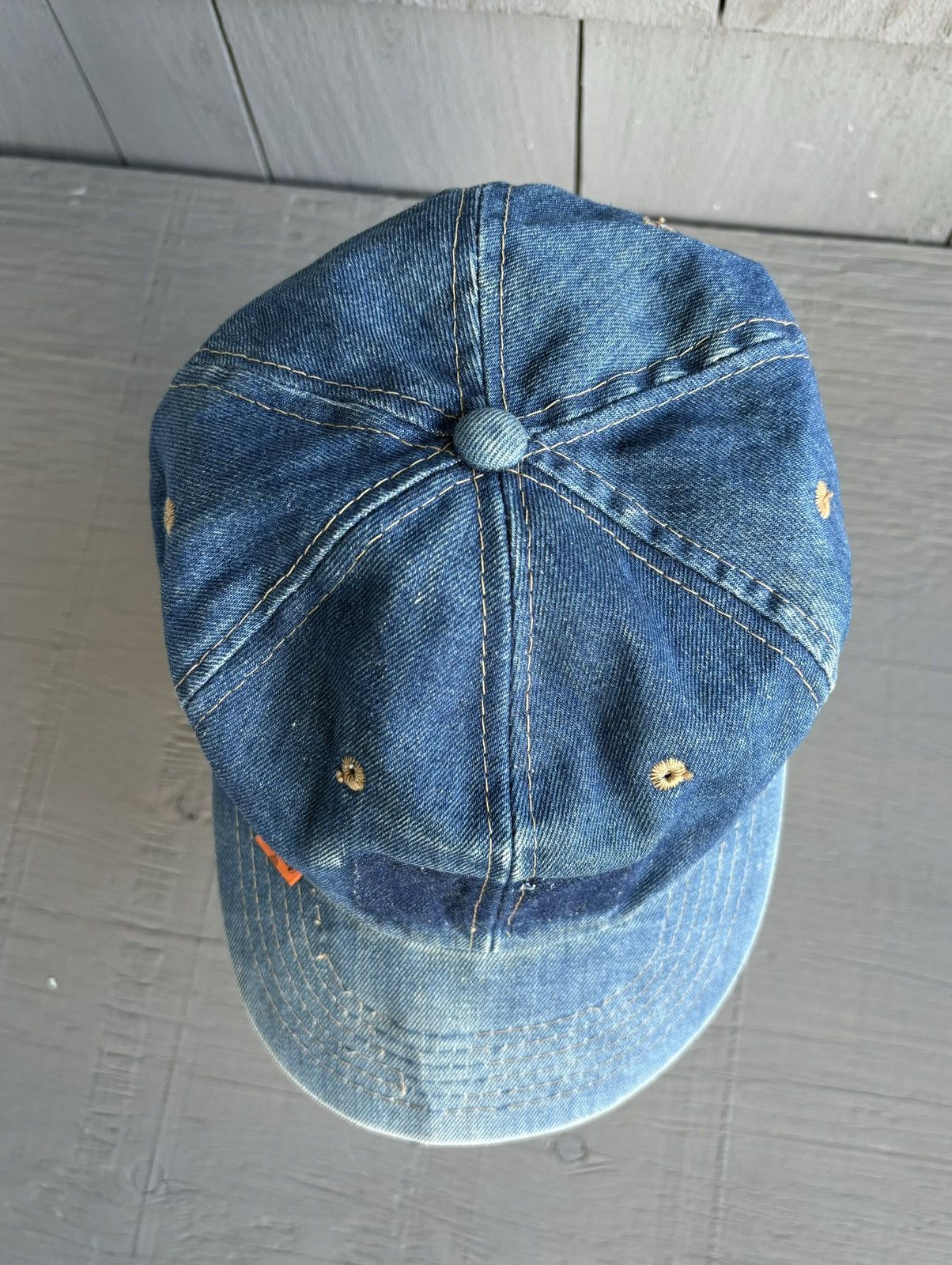 Levi's Vintage Levi's Hat Orange Tab 80s Denim Baseball Snapback Size ONE SIZE - 7 Thumbnail