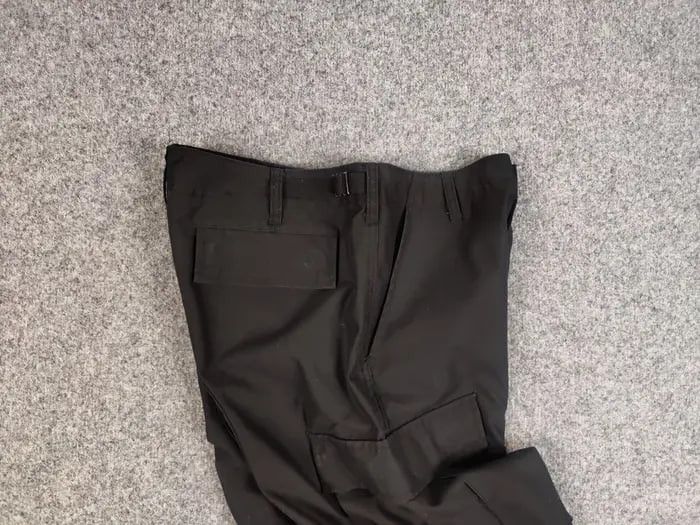 Japanese Brand Vintage Industries tactical Japan Military Black Cargo Pants Size US 32 / EU 48 - 10 Thumbnail