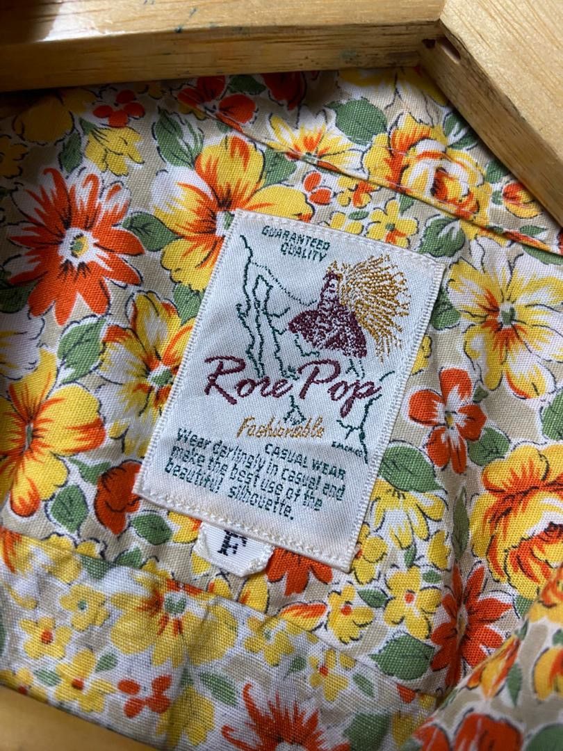 Rone Rone Pop Floral Button Up Shirts (187) Size US S / EU 44-46 / 1 - 3 Thumbnail