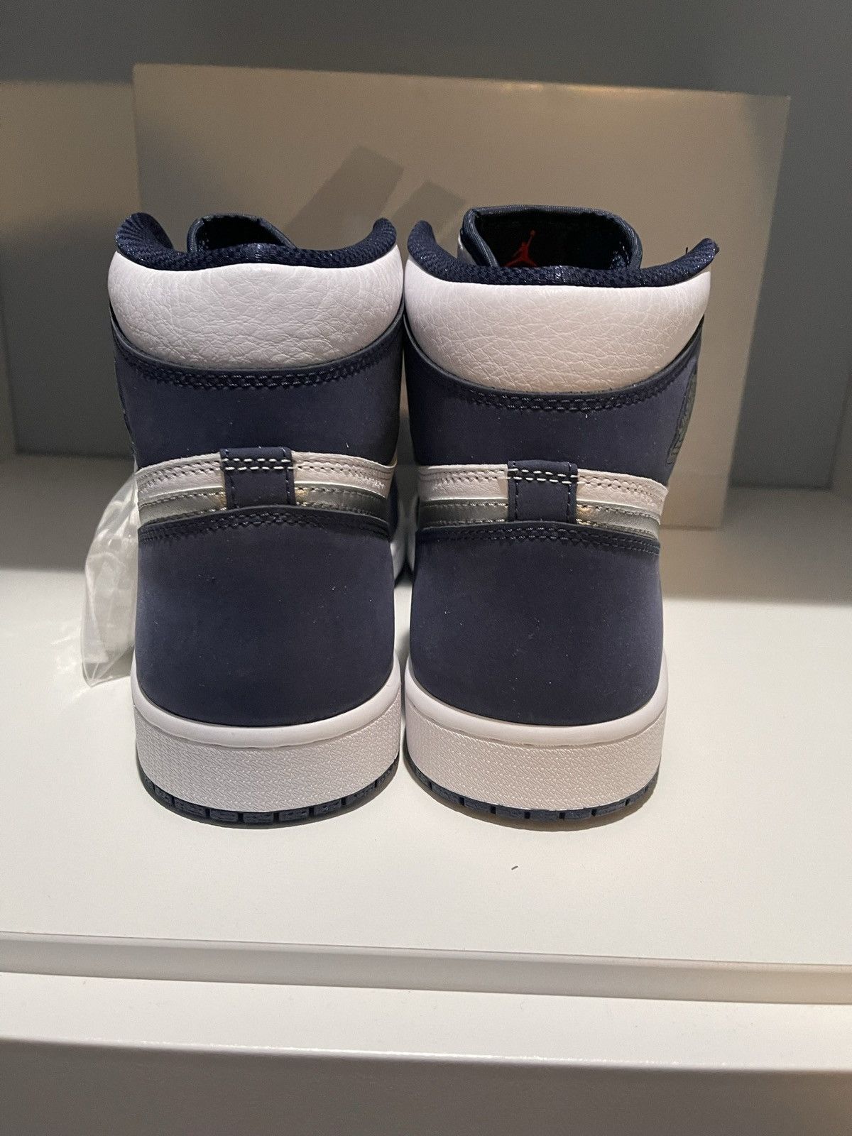 Jordan Brand Jordan 1 Retro ‘Midnight Navy’ Size US 12 / EU 45 - 4 Thumbnail