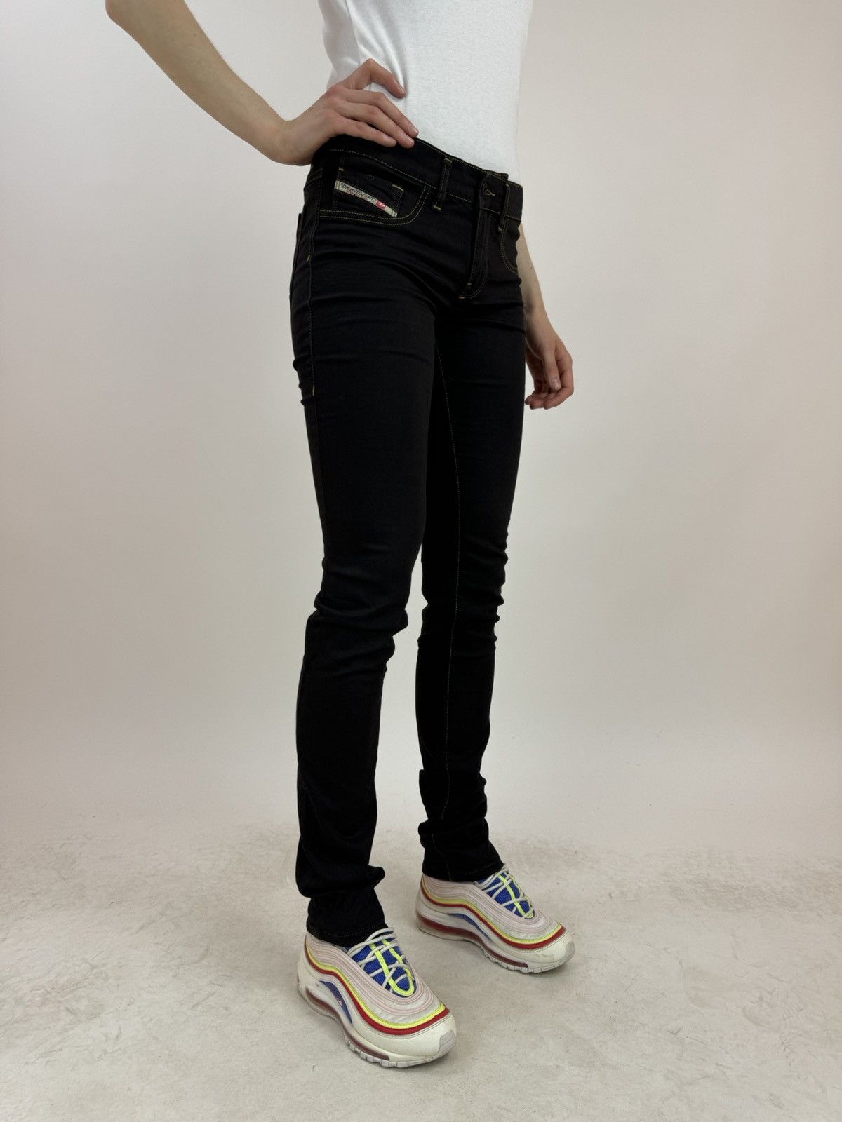 Diesel Diesel Livier super slim leggings Womens size 29 Size 29" - 3 Thumbnail