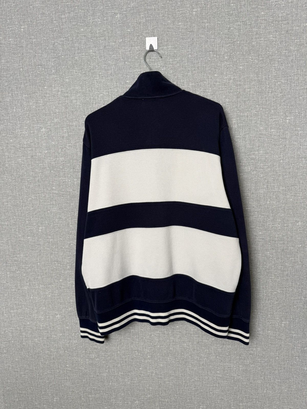 Yves Saint Laurent Vintage Yves Saint Laurent Zip Up Sweater Large YSL Logo Size US L / EU 52-54 / 3 - 19 Thumbnail