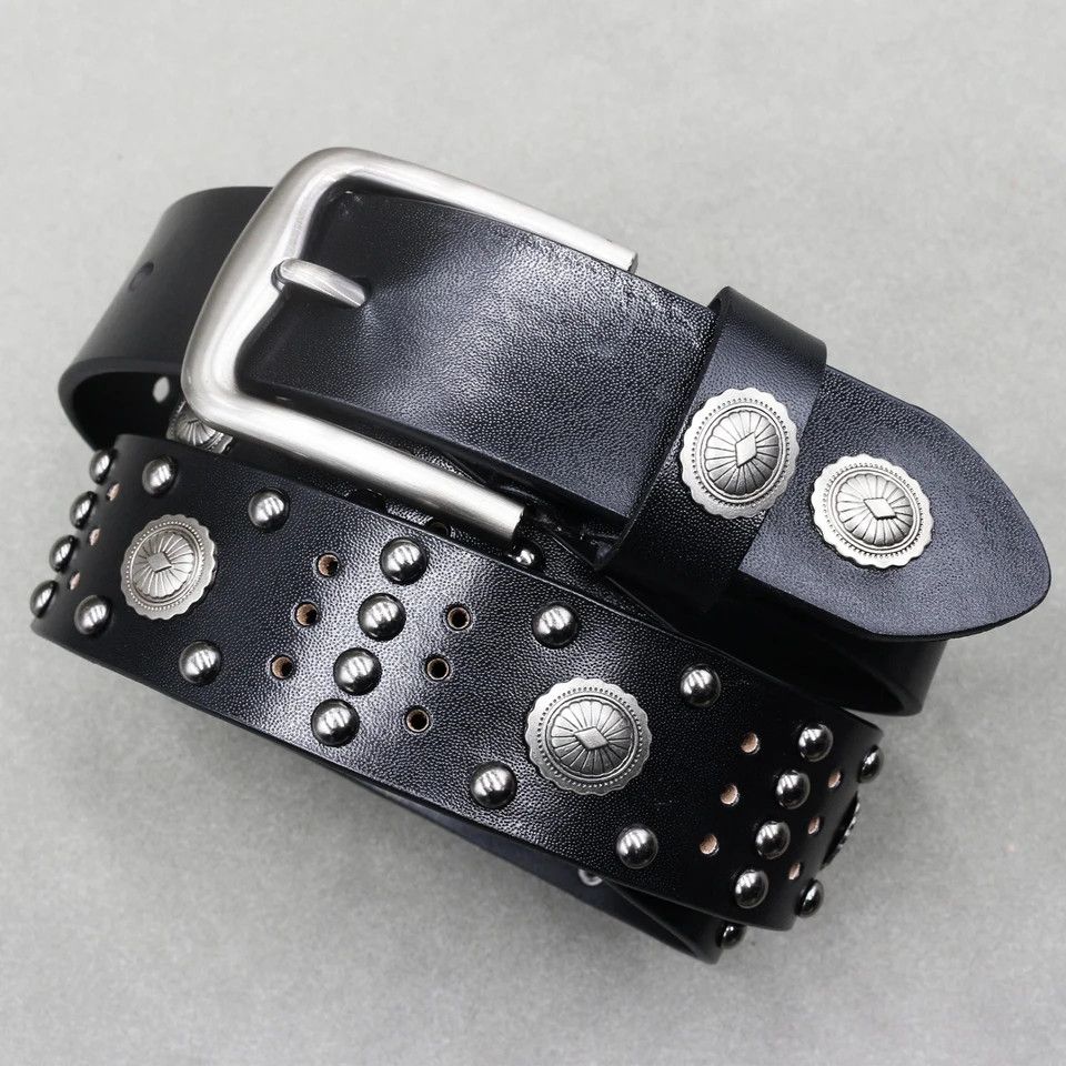 Japanese Brand × Vintage Metal Studded button belt Size ONE SIZE - 4 Thumbnail