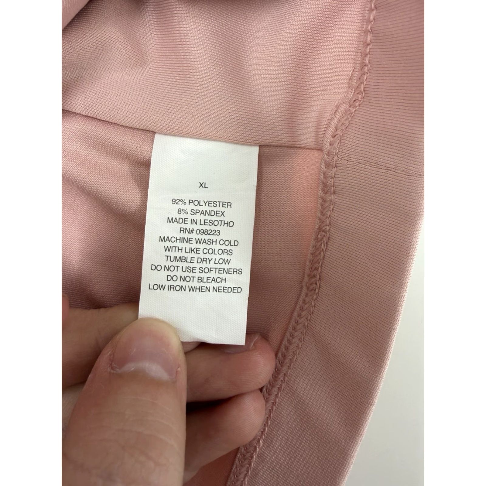 Vintage BCG Womens Sports Bra Size XL Low Support Pink Racerback Pullover Unpadded Size ONE SIZE - 3 Thumbnail